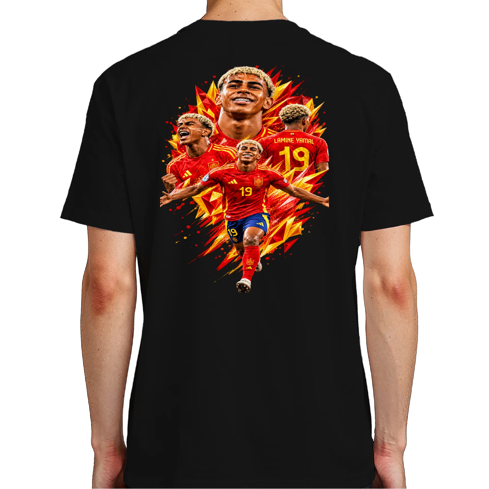 Camiseta Lamine Yamal Futebol Espanha 100% Algodão de WEB TV JOAÇABA  — imagem 6 de 6