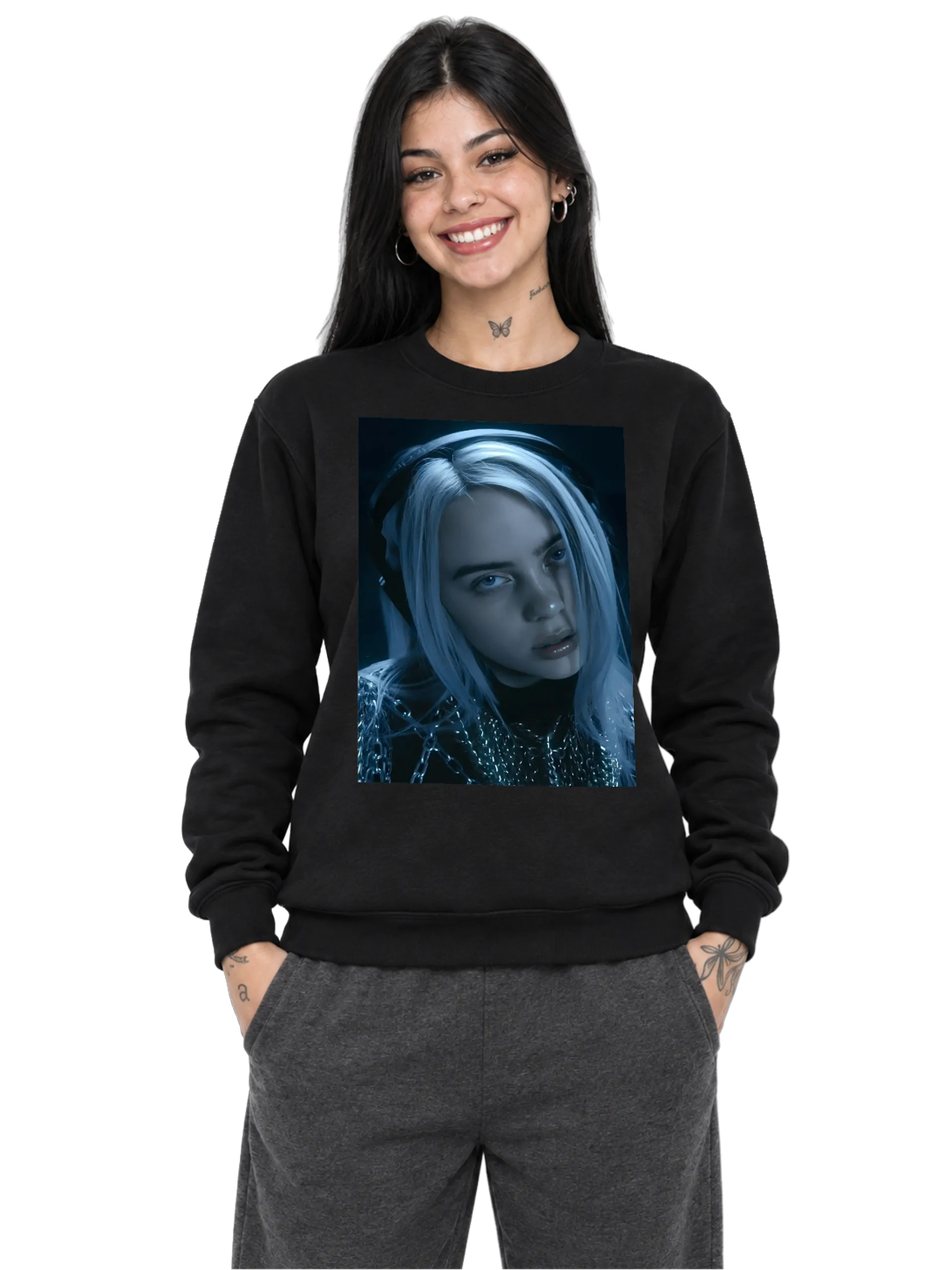 Suéter Moletom Billie Eilish - Imagem 1