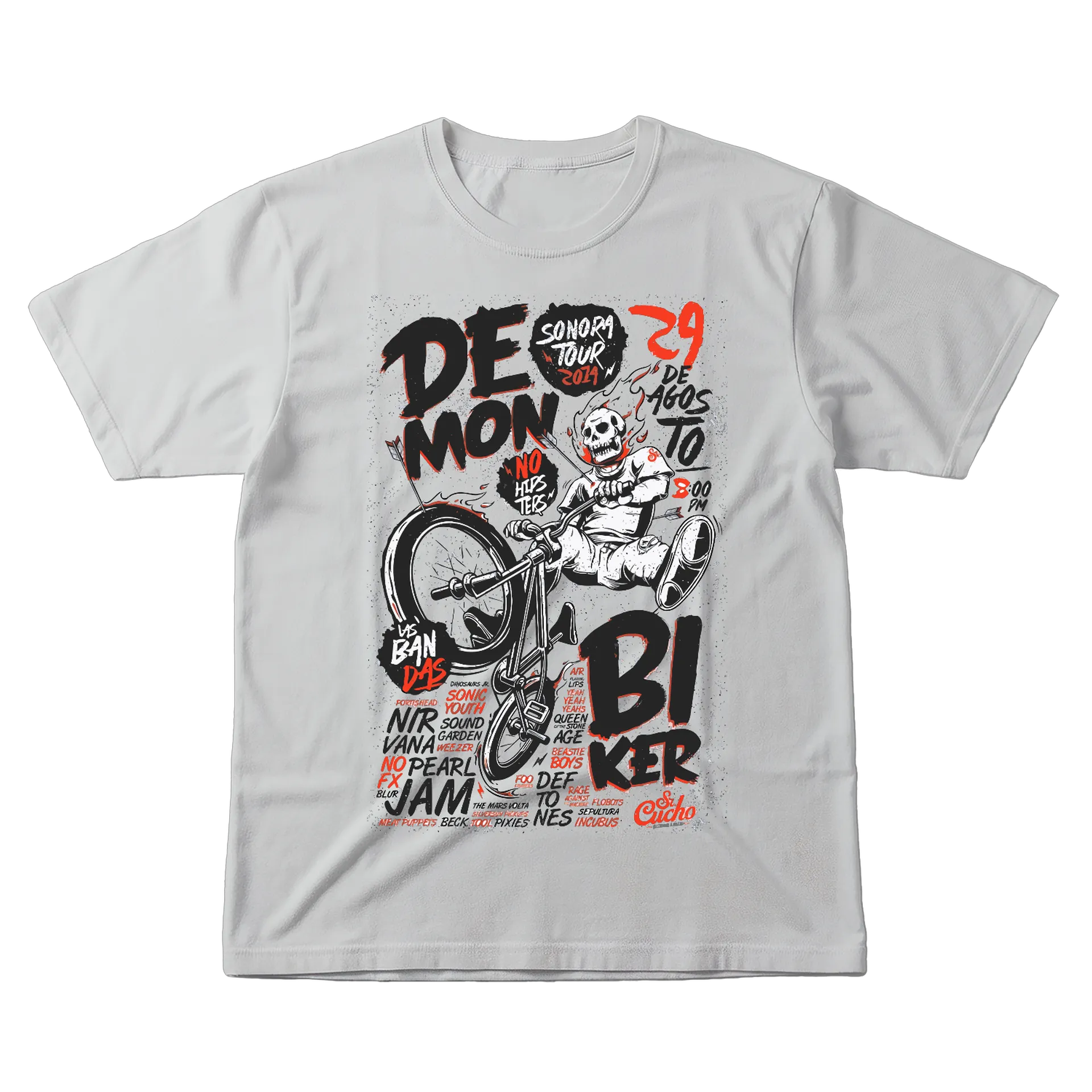 Camiseta Demon Biker  - Imagem 1