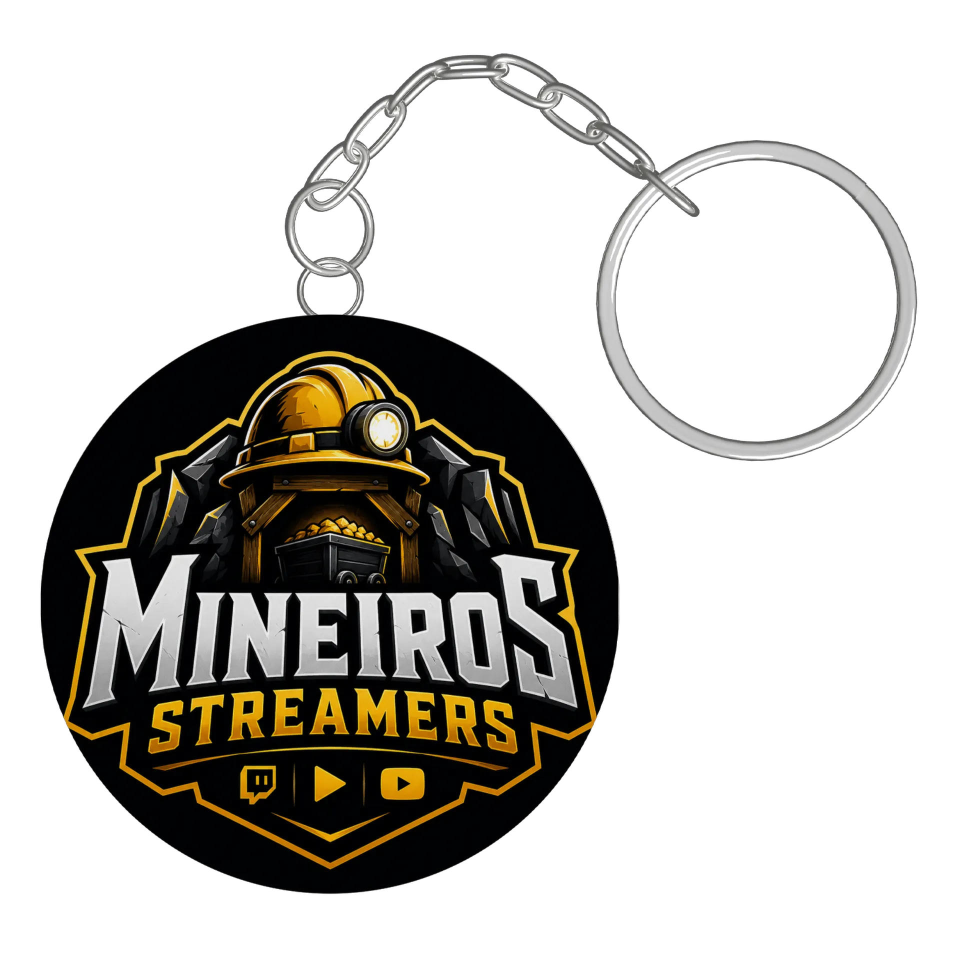 Chaveiro personalizado Mineiros Streamers - Imagem 3