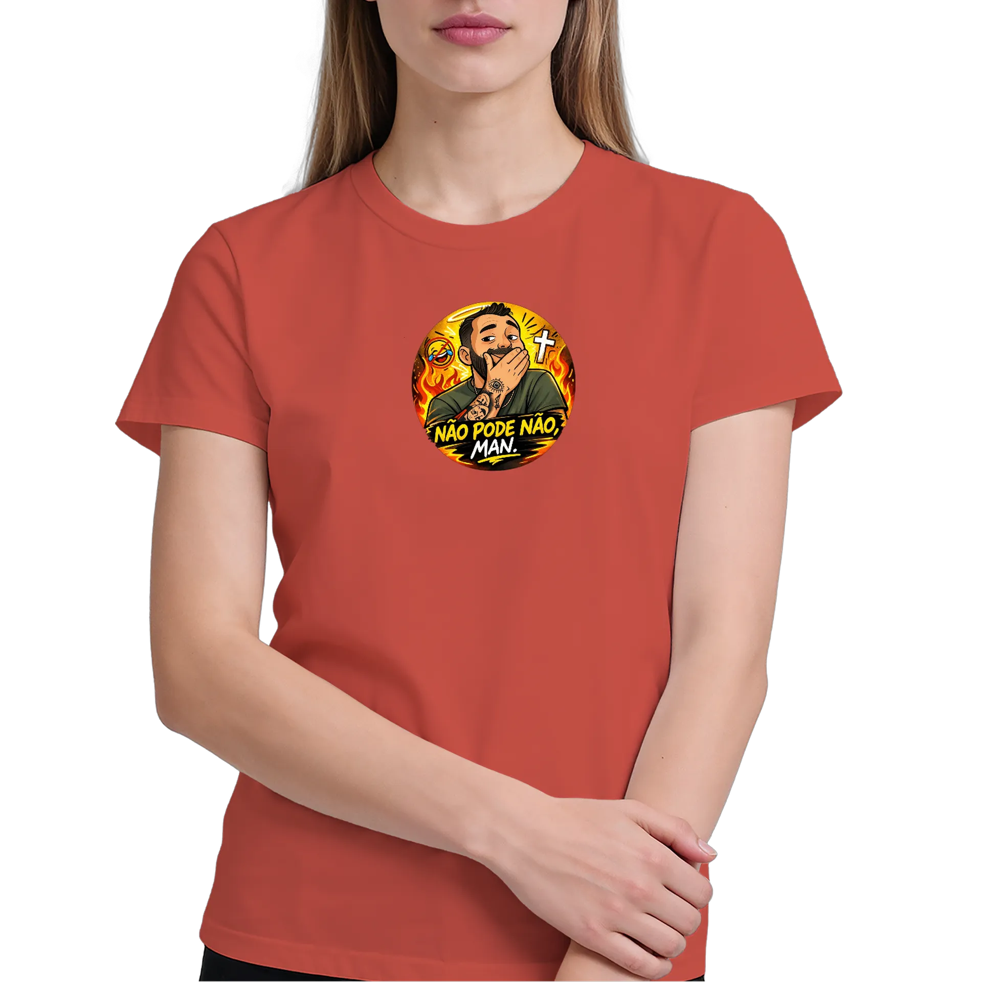 Camiseta Pode não man peito - Imagem 4