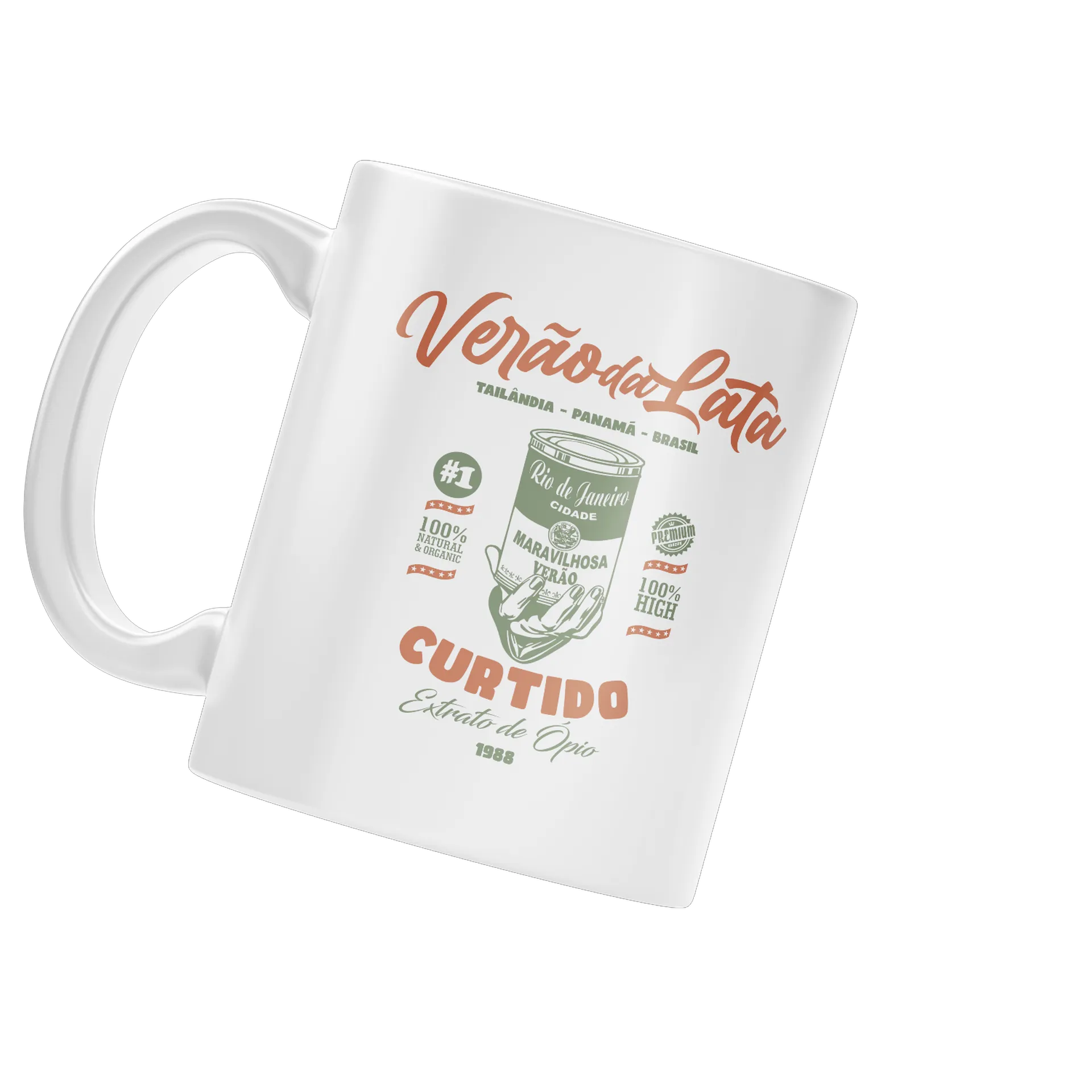 Caneca Porcelana Verão da Lata 325ml - Imagem 3