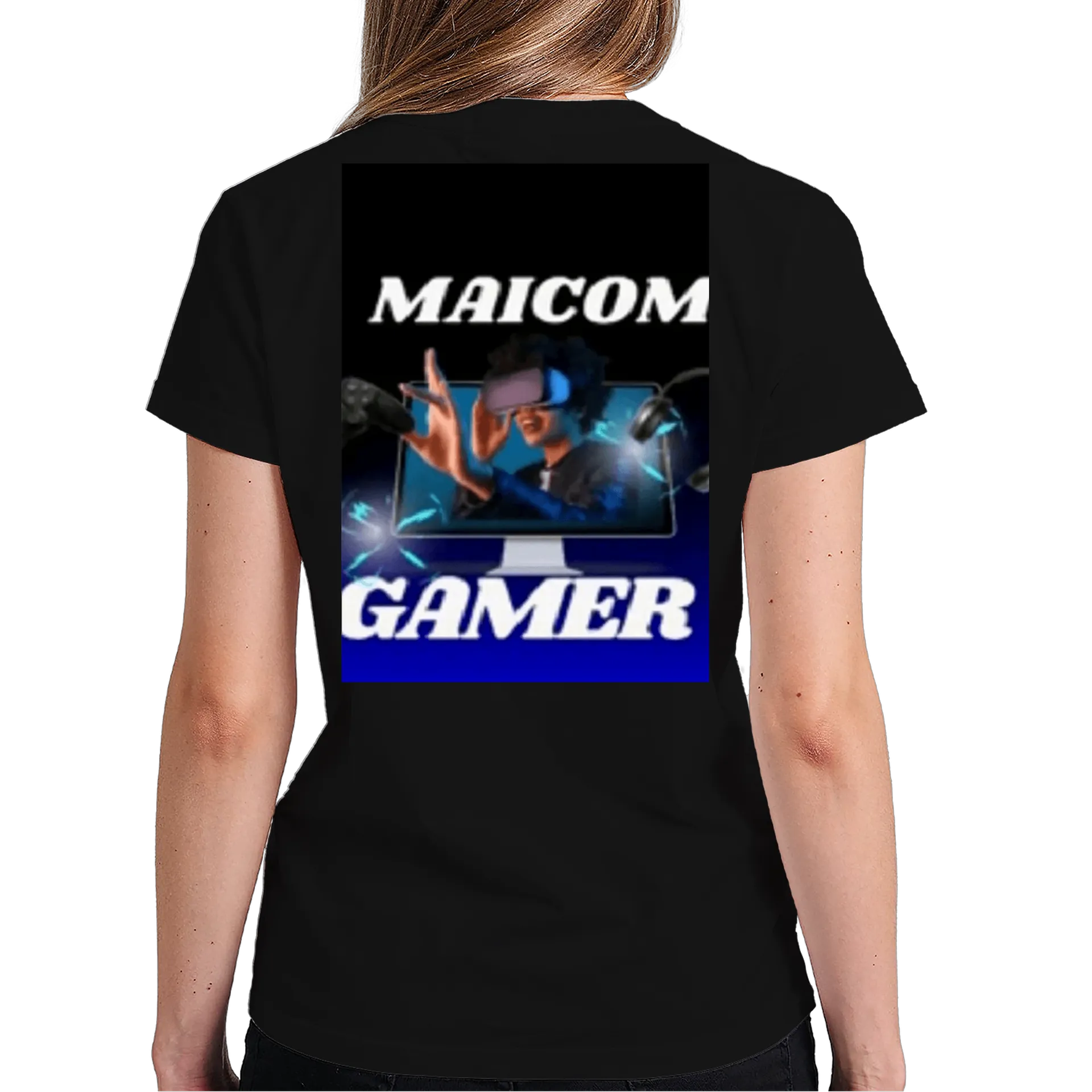 Camiseta Avançar Gamer 100% Algodão de Maicom Gamer — imagem 5 de 6