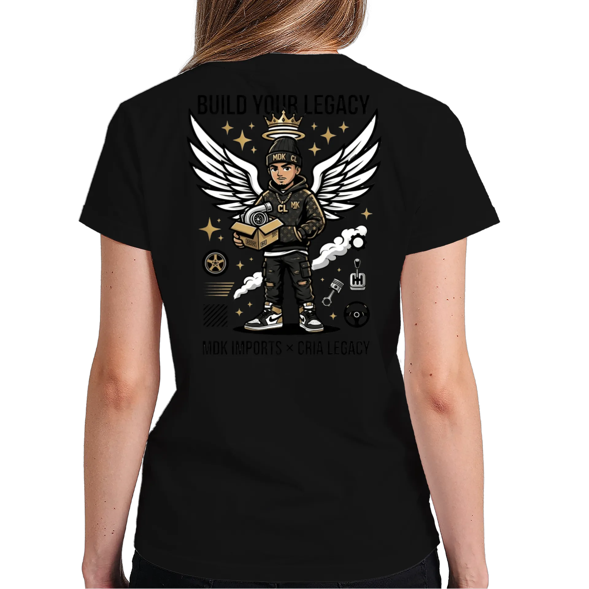 Camiseta Estampa Build Your Legacy 100% Algodão - Imagem 6