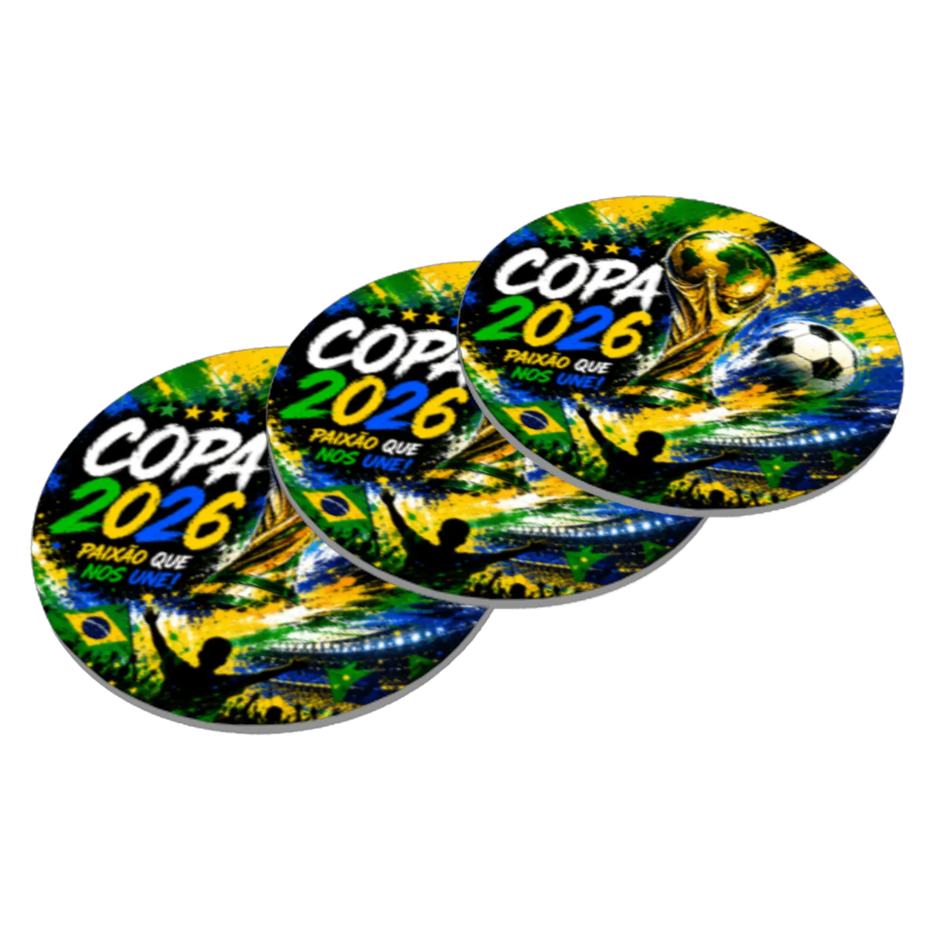 Porta-copos personaliza da copa do mundo 2026do de TrendBox