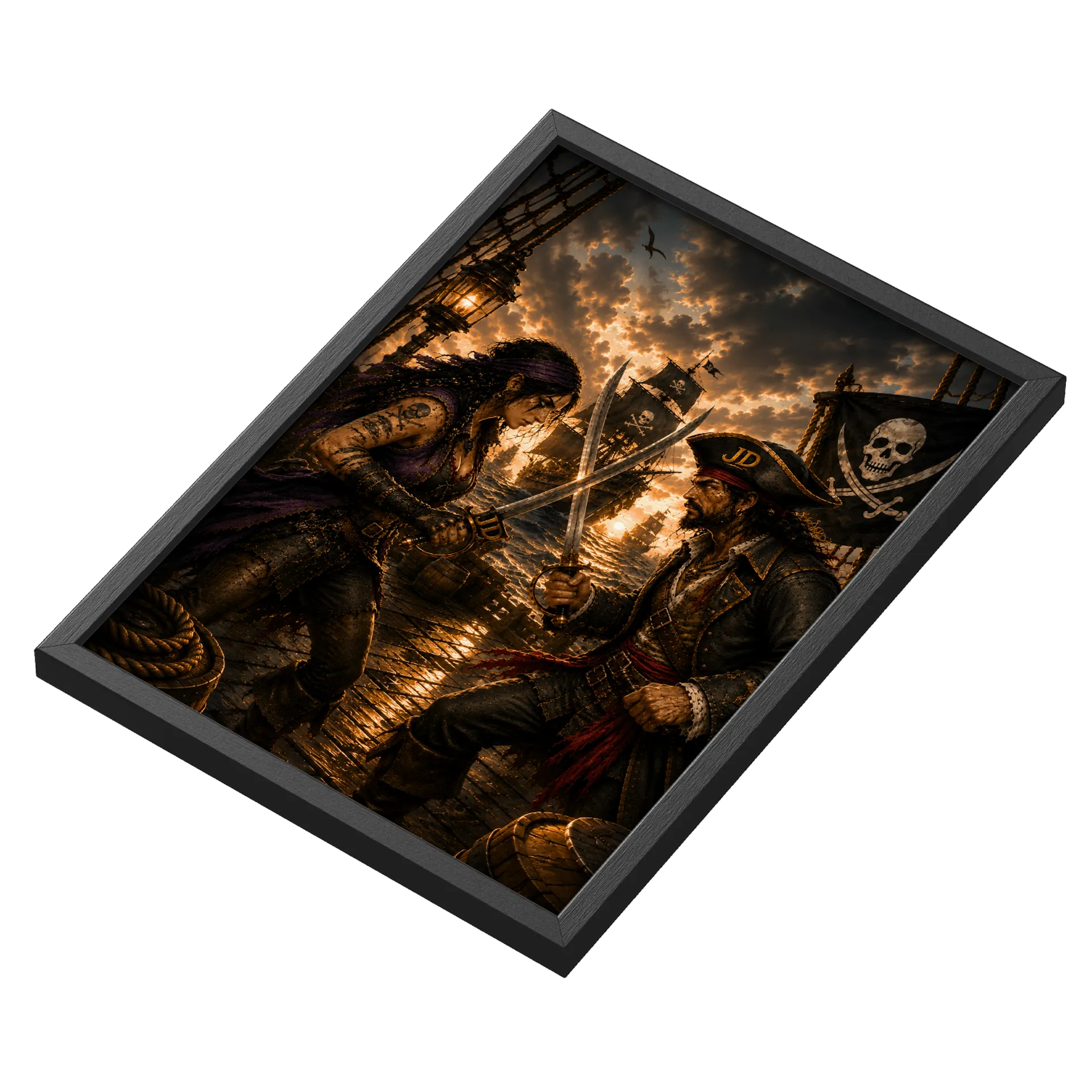 Quadro A3 personalizado Com Vidro - Imagem 3