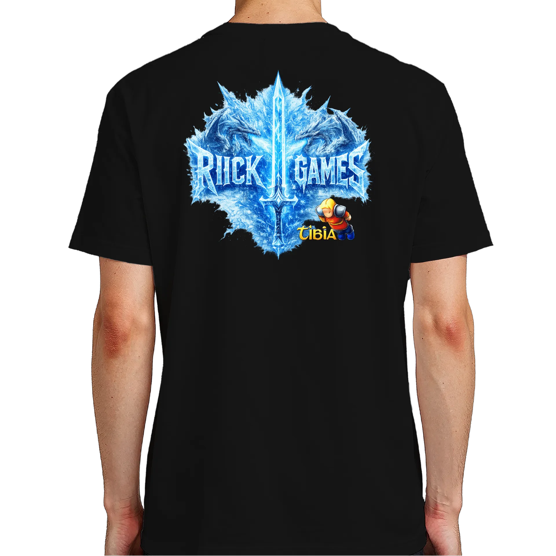 Camiseta Estampa Logo RiiCK Games 100% Algodão - Imagem 7