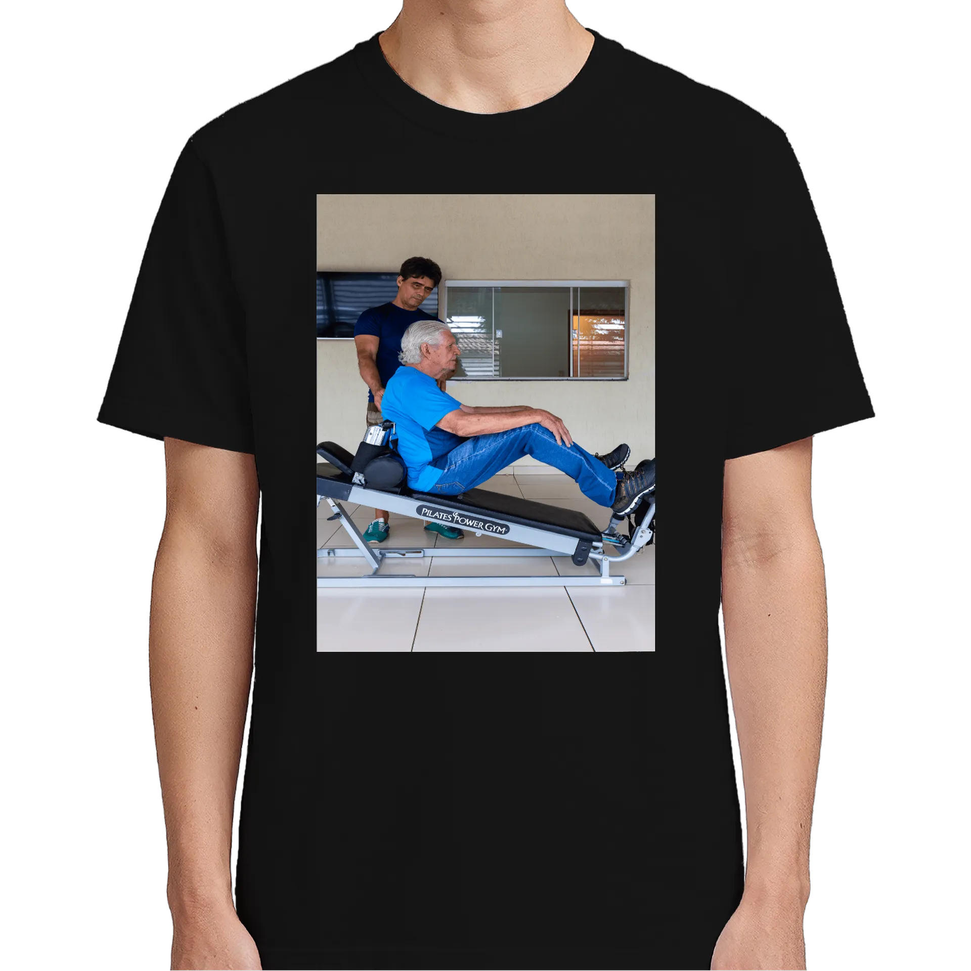 Camiseta Estampa Streamer Neon Cartoon Preto 100% Algodão de Shiatsu personalizados — imagem 4 de 6