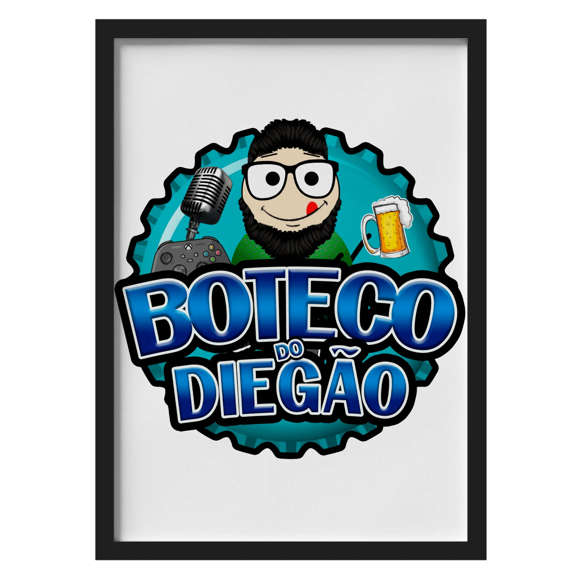 Quadro A3 Boteco do Diegão de Diego Palma — imagem 1 de 3