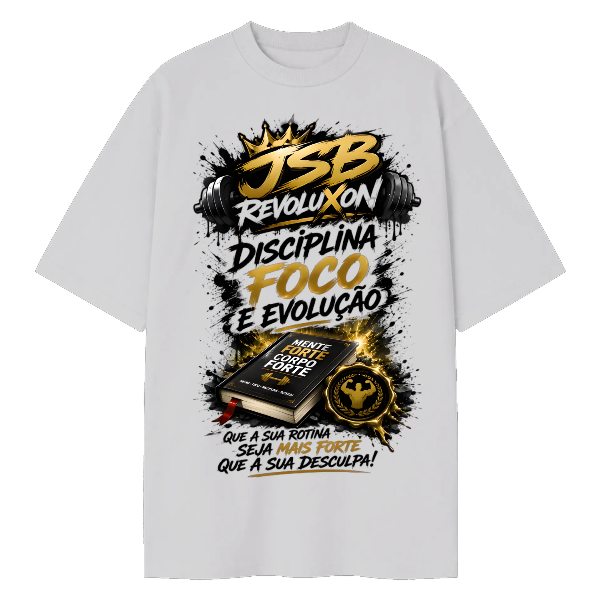 Camiseta jsbrevoluxon Oversized - Imagem 1