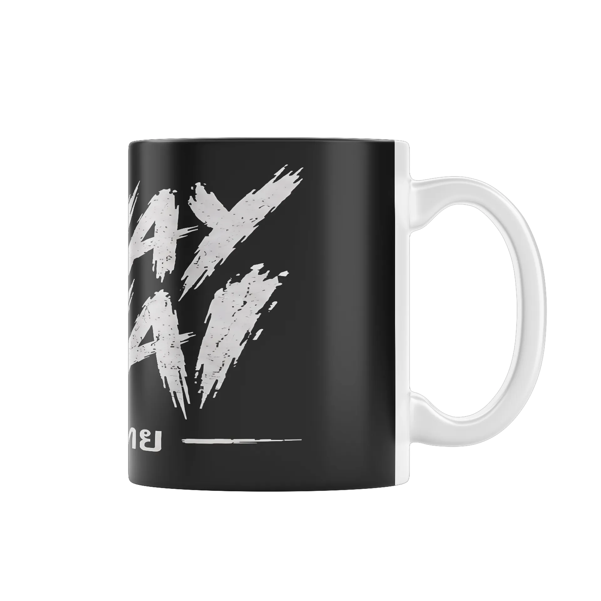 Caneca Porcelana Estampa Muay Thai 325ml de Serafim.Muaythai — imagem 1 de 4