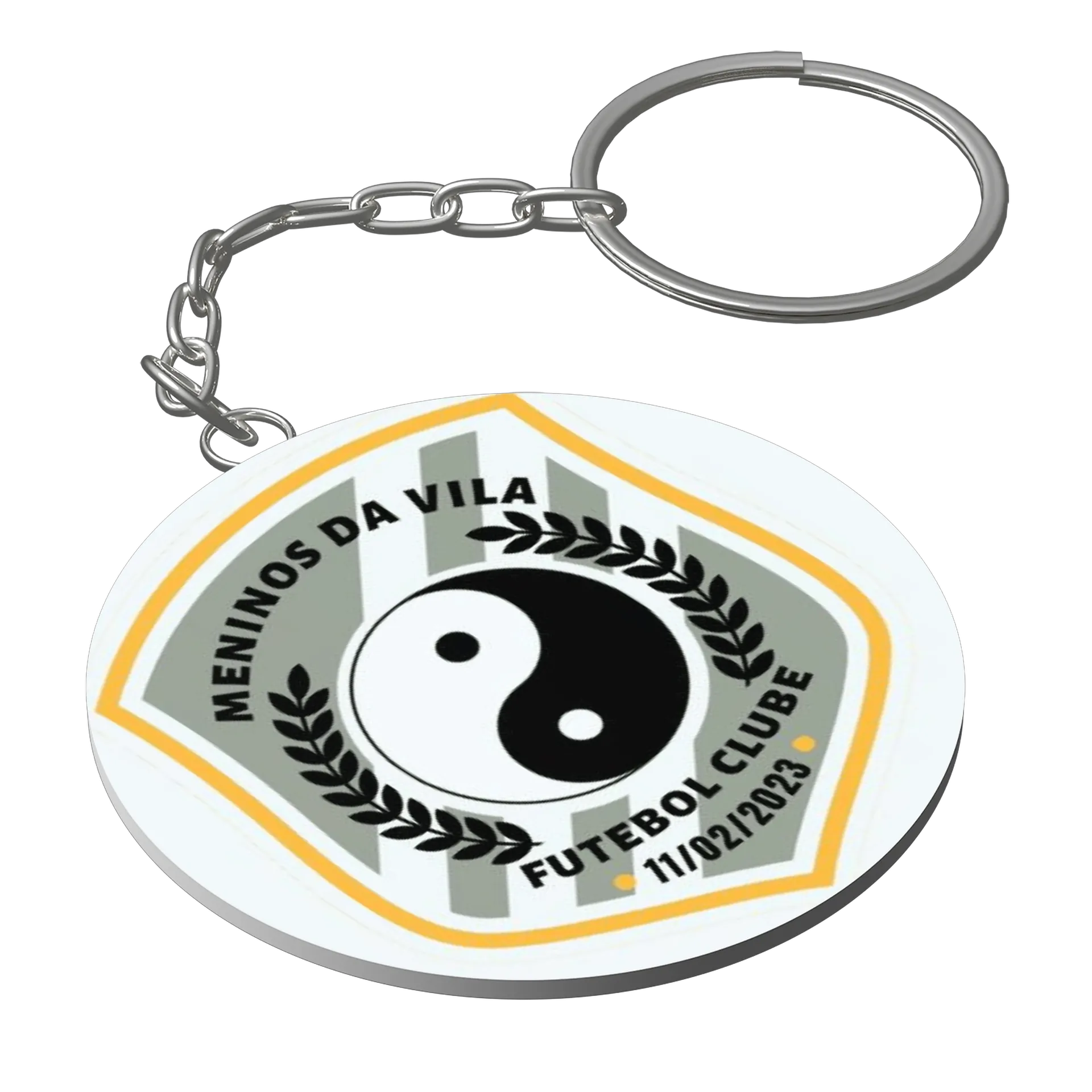 Chaveiro MDF Meninos da Vila Futebol Clube de ED_ Personalização