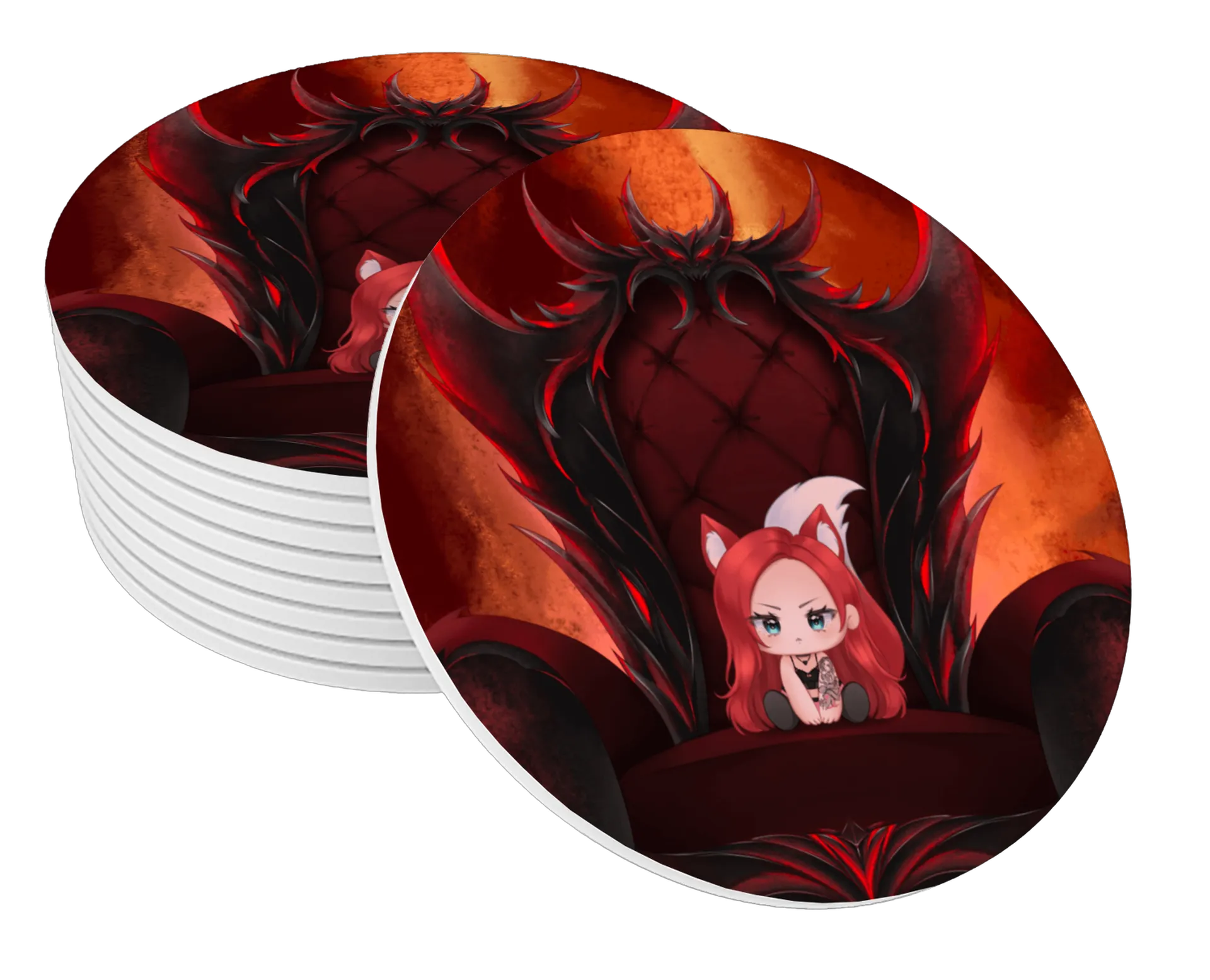 Porta-copos Mermaid 🩷 Pure Evil Collection 👿 - Imagem 1