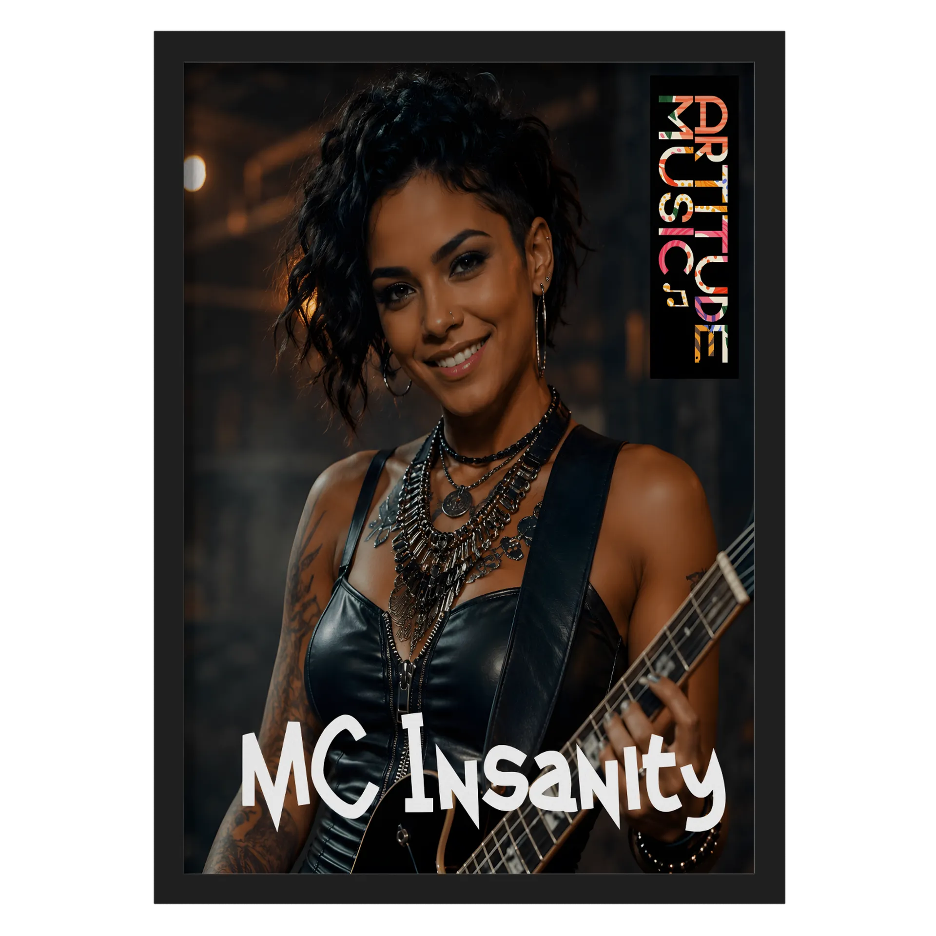Quadro MC Insanity A3 Com Vidro - Imagem 1