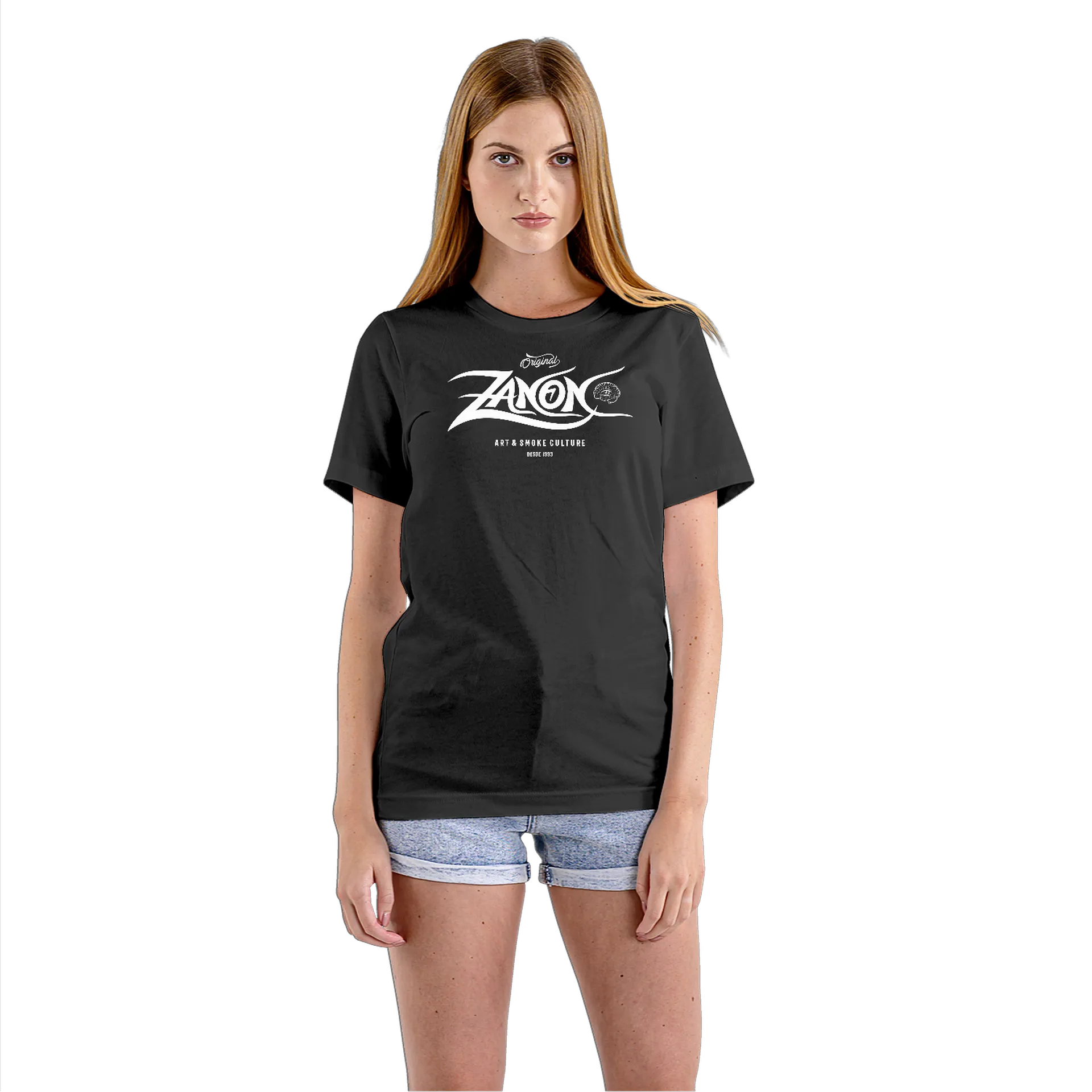 Camiseta Babylook Zanon Bombing Black 100% Algodão - Imagem 3