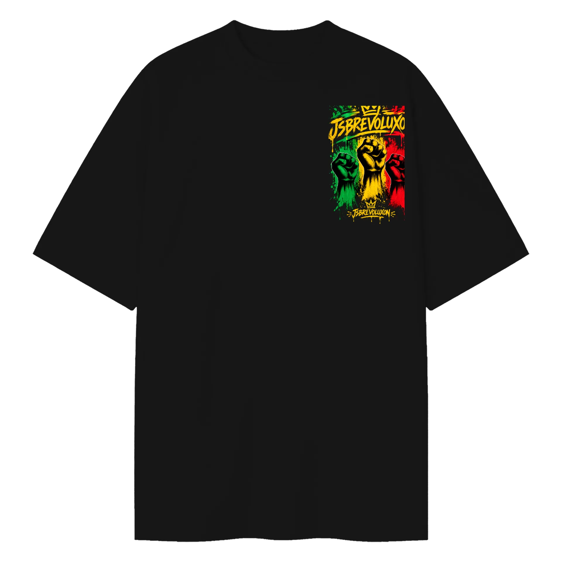 Camiseta jsbrevoluxon Oversized - Imagem 1