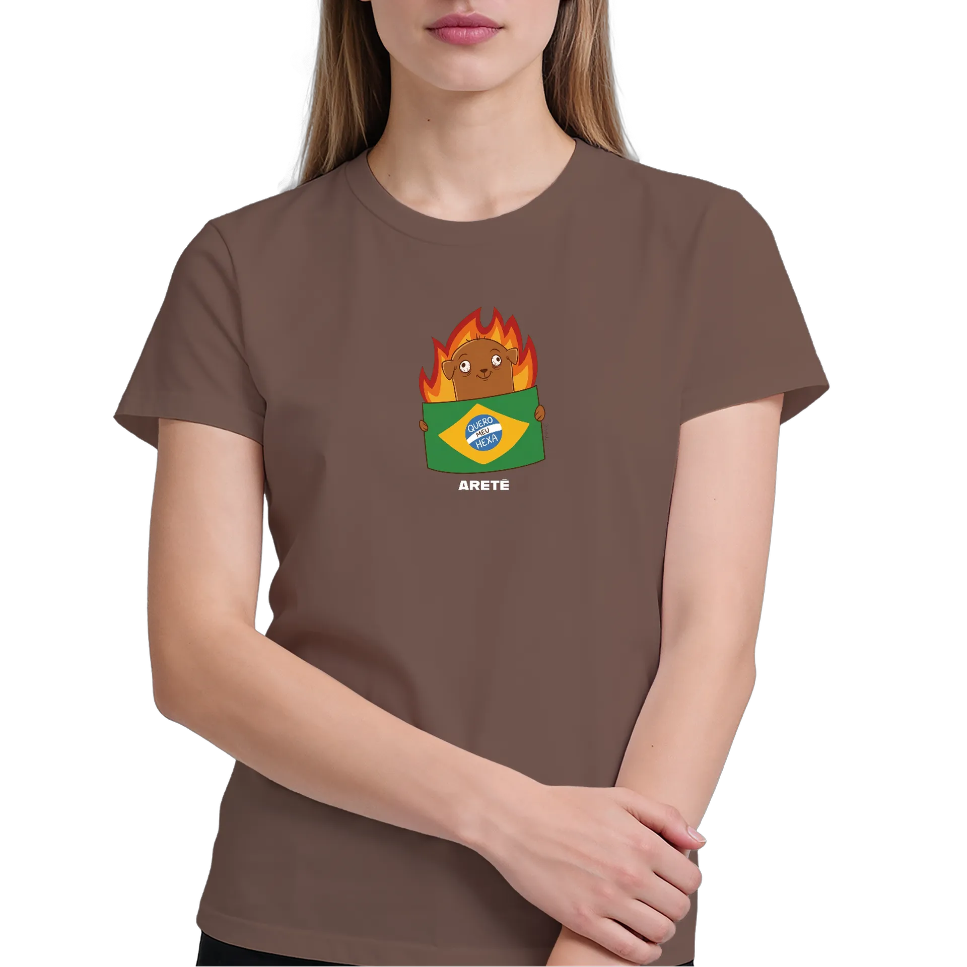 Camiseta Quero Meu Hexa - Imagem 4