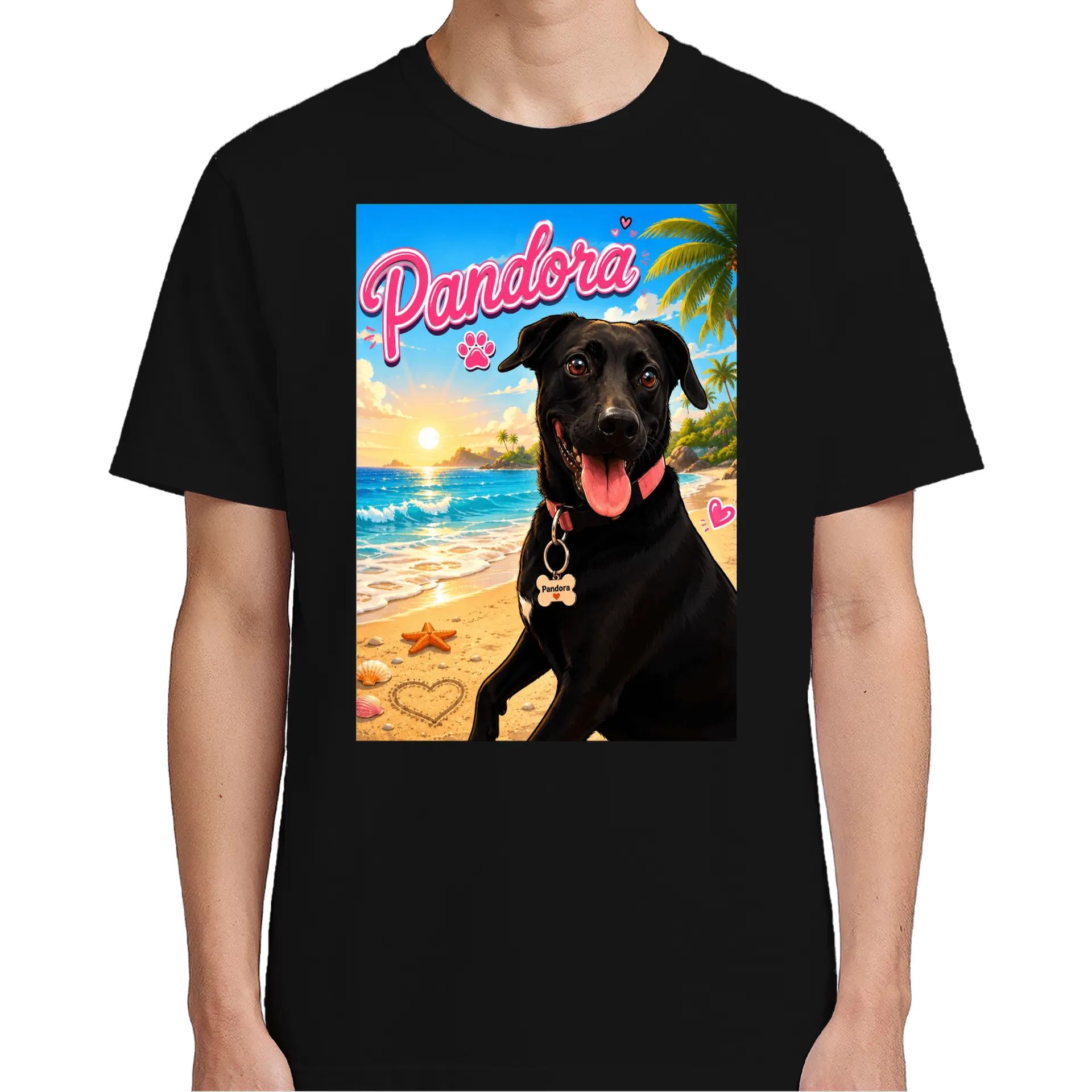 Camiseta dogpraia pandora  - Imagem 5