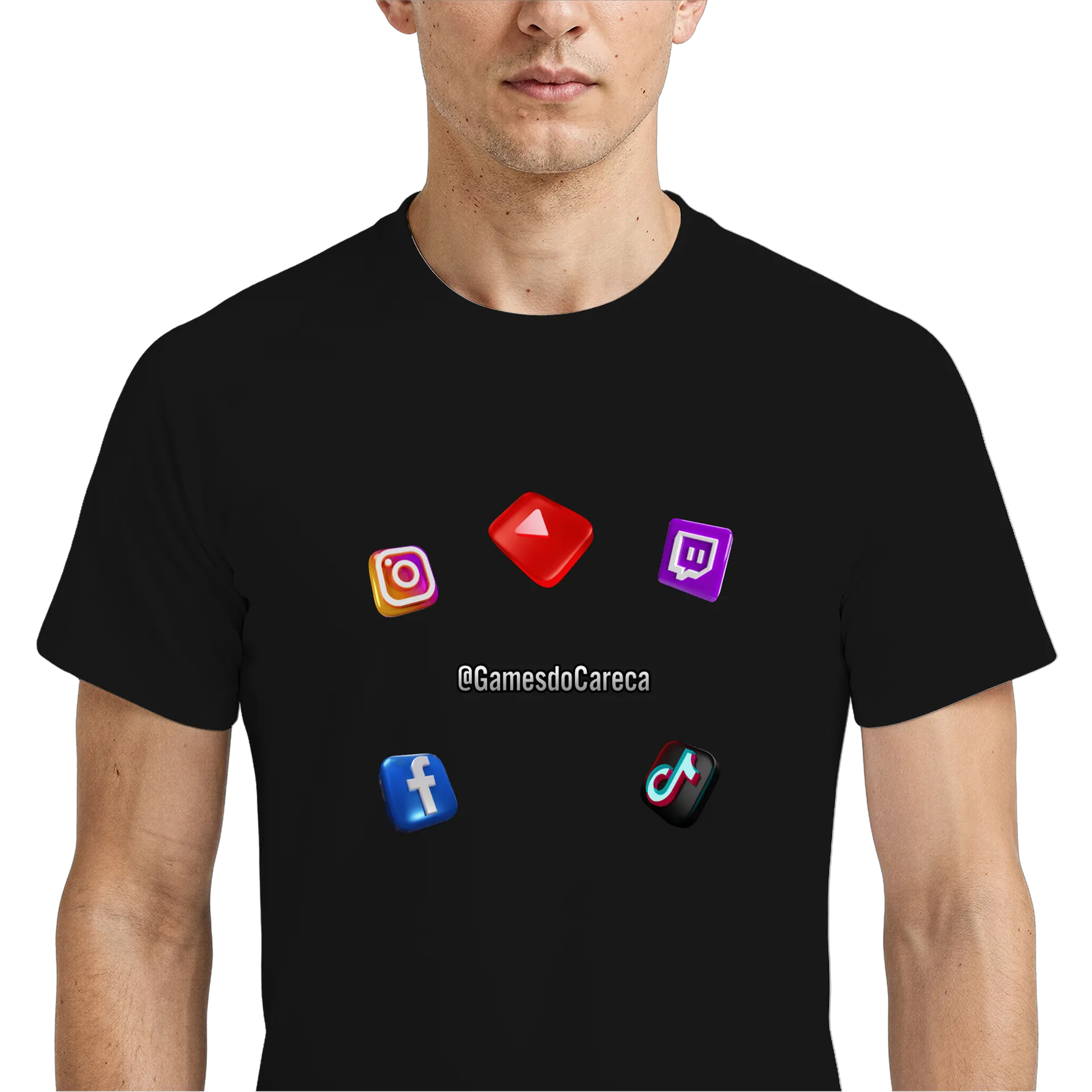 Camiseta DryFit de GamesdoCareca — imagem 4 de 6