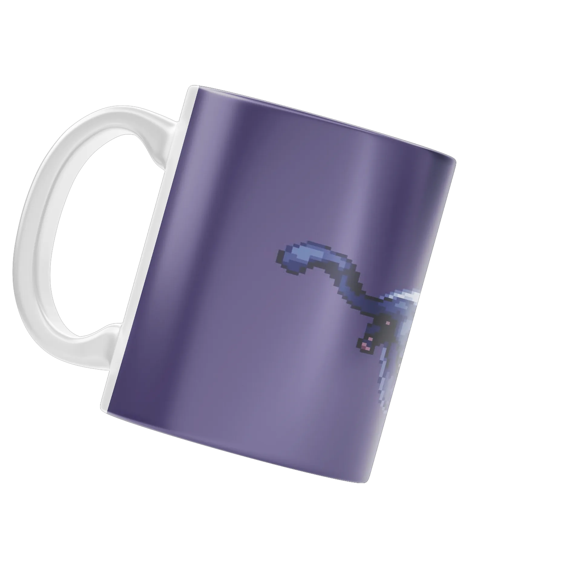 Caneca Pixel Gato Fantasminha 325ml - Imagem 4
