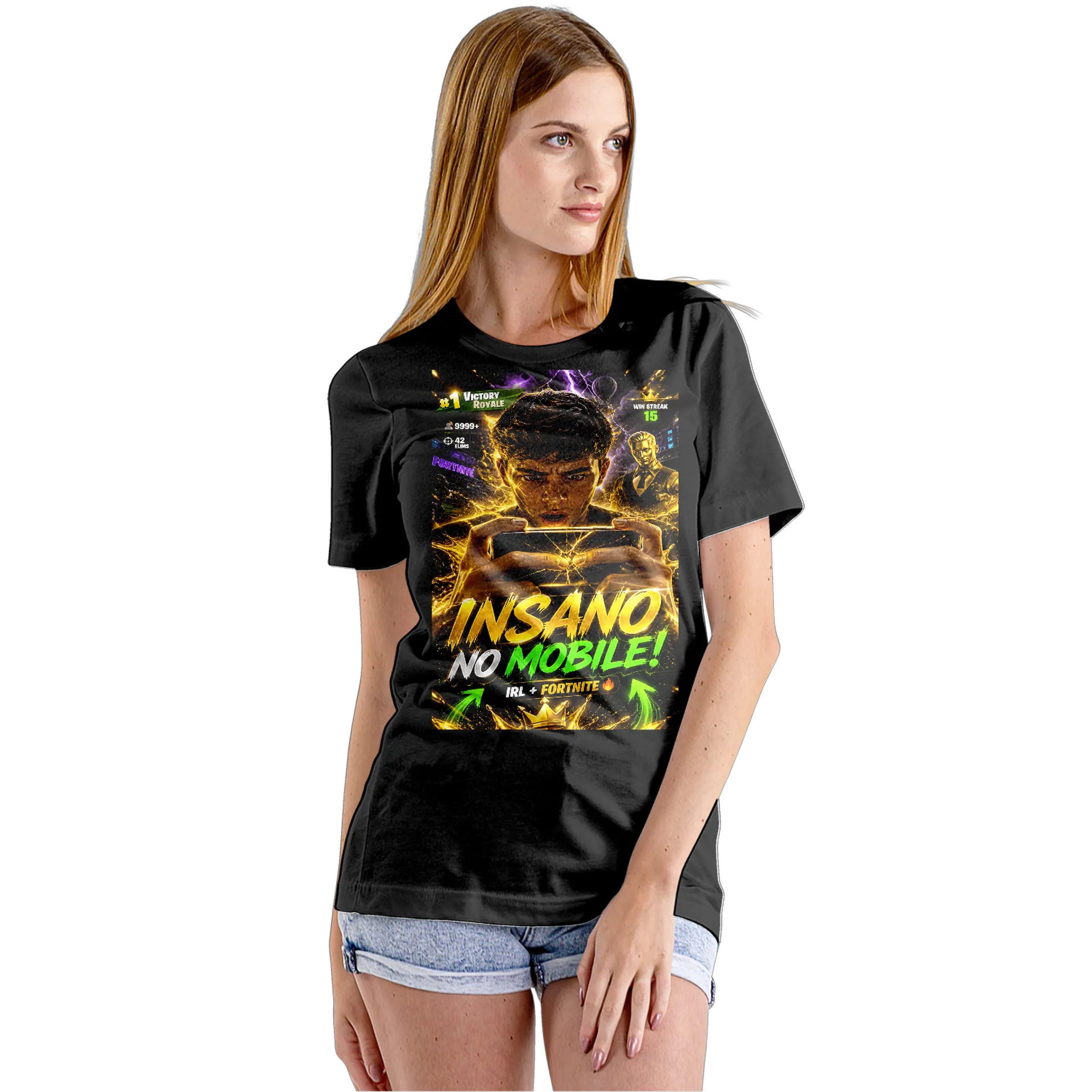 Camiseta Babylook Personalizada 100% Algodão - Imagem 5