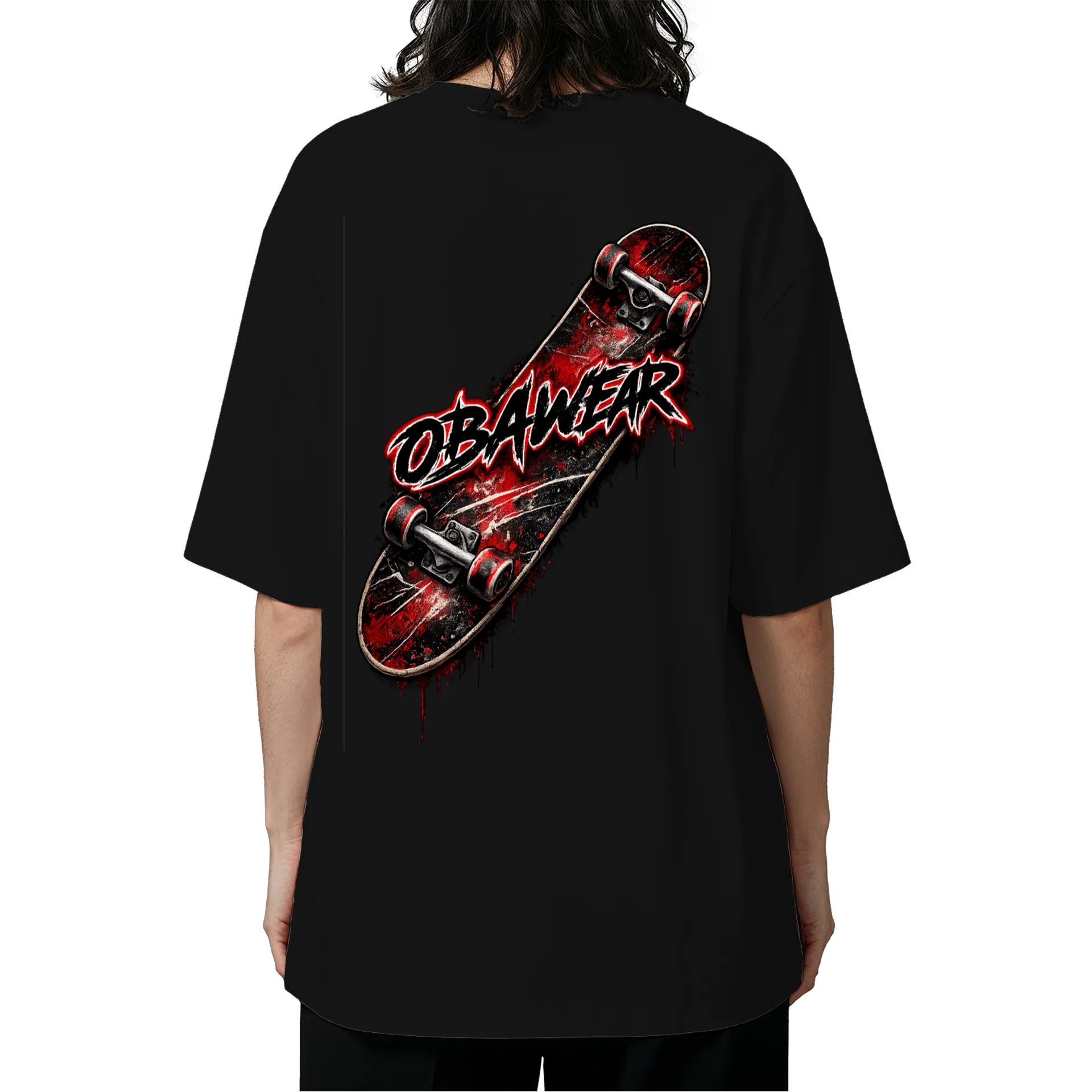 Camiseta Oversized skate obawear  - Imagem 5