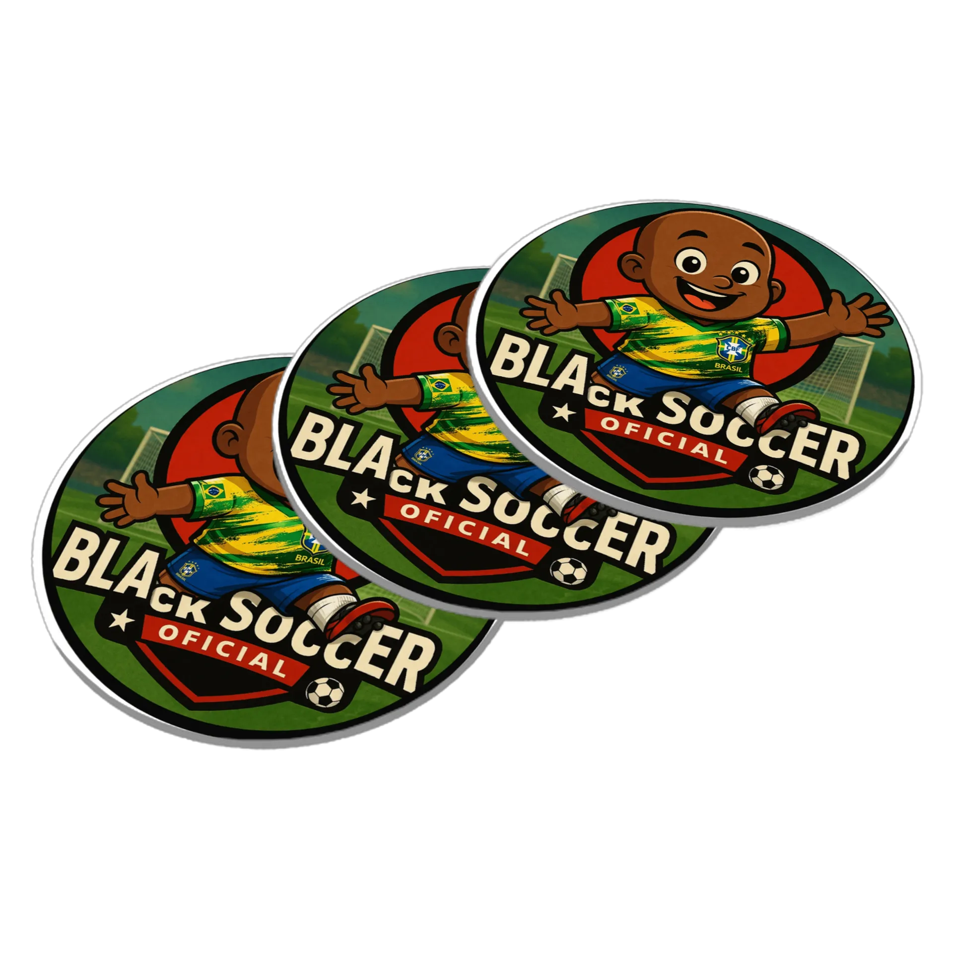 Porta-copos Black Soccer Oficial  - Imagem 3