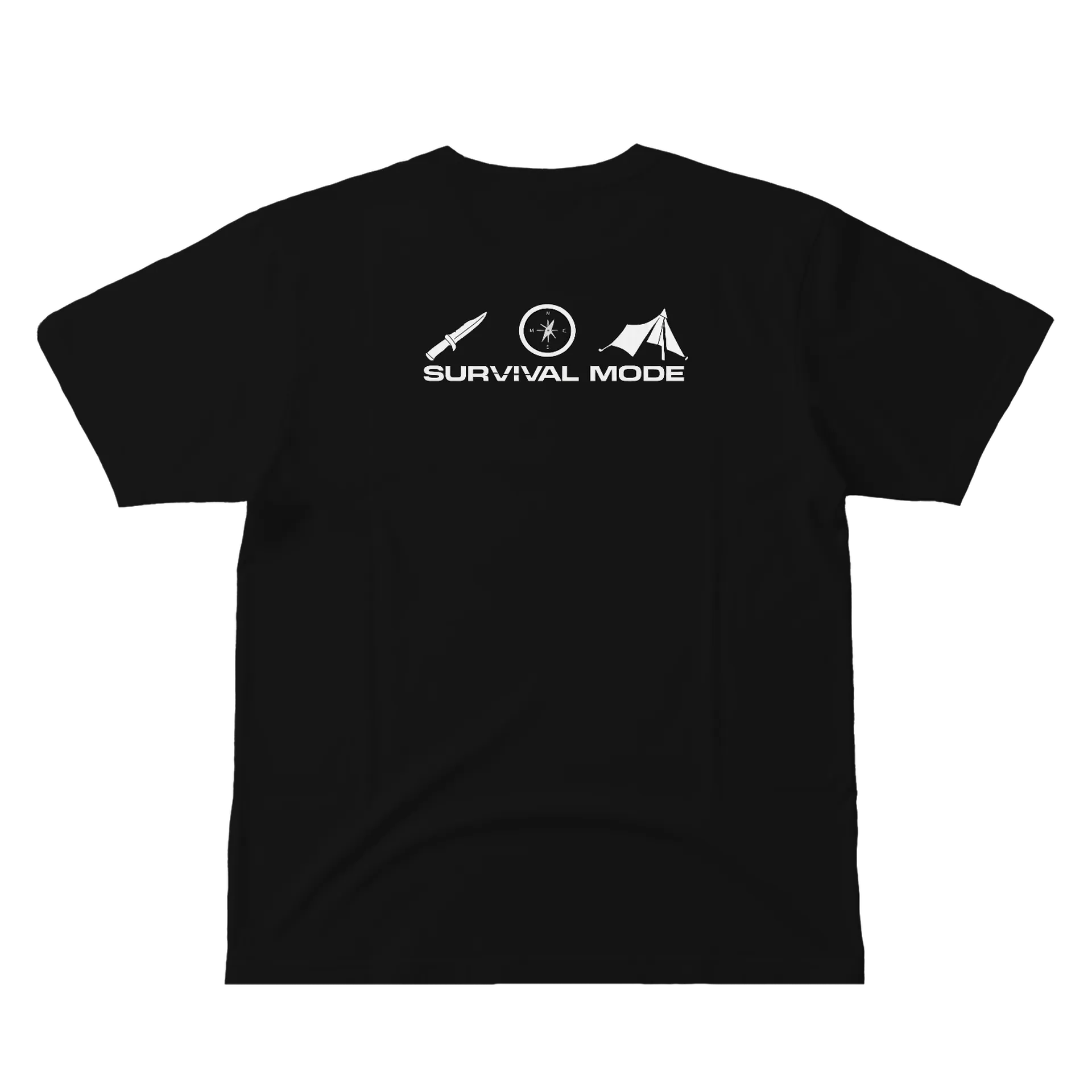 Camiseta Survival Mode Estampa Aventura 100% Algodão de ViniWoW