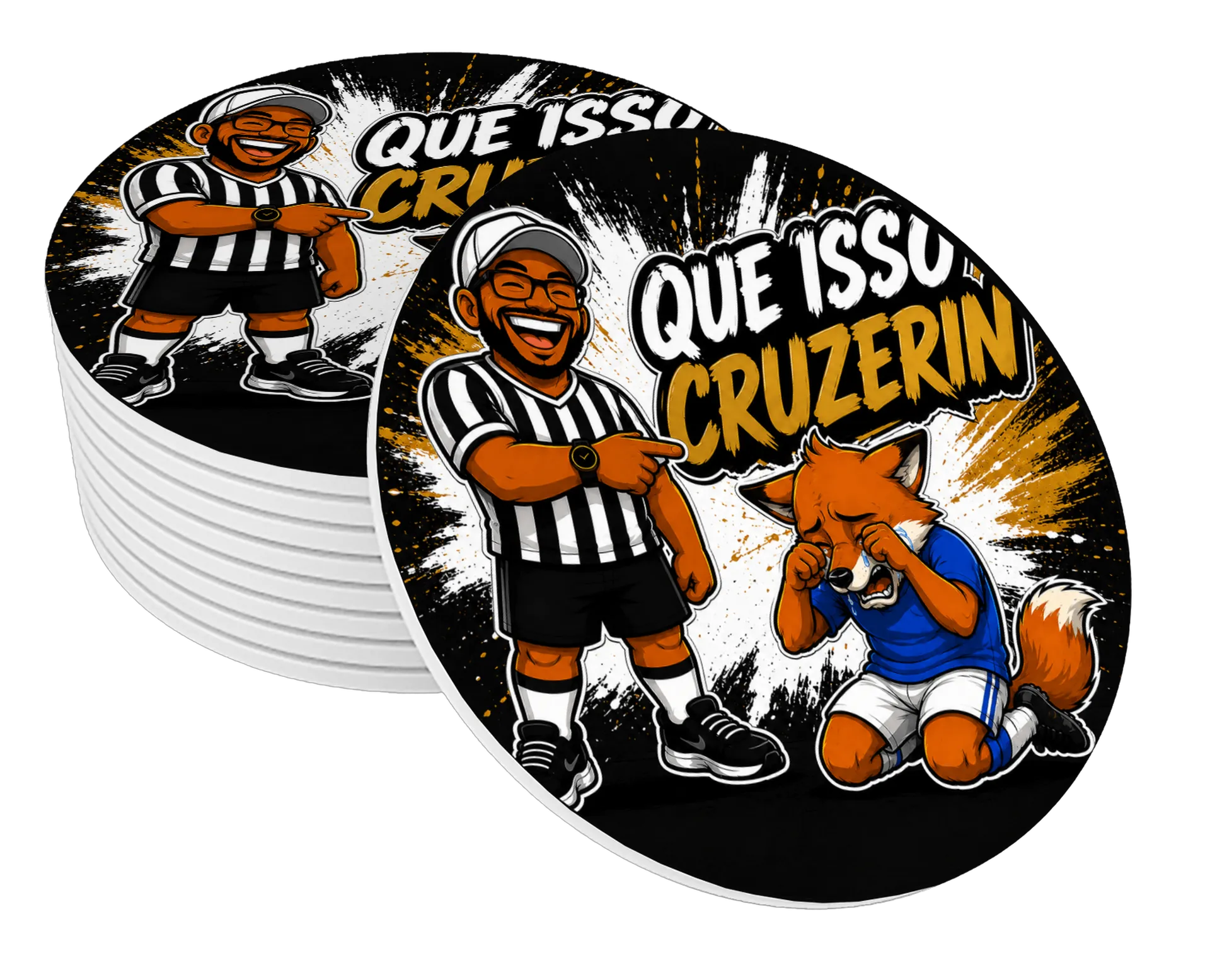 Porta-copos Que Isso Cruzerin - Imagem 1
