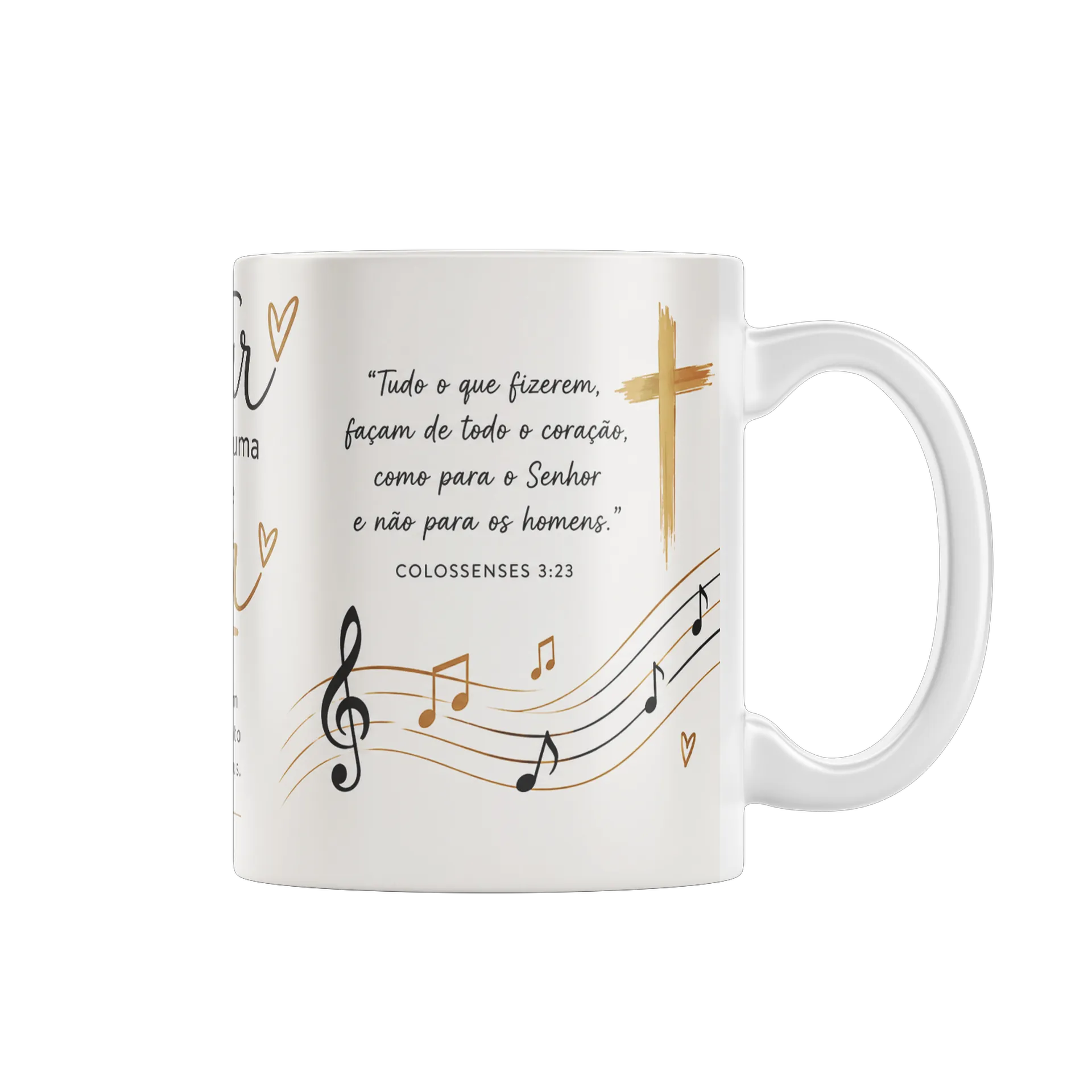 Caneca Porcelana Personalizada Cantar - Imagem 2