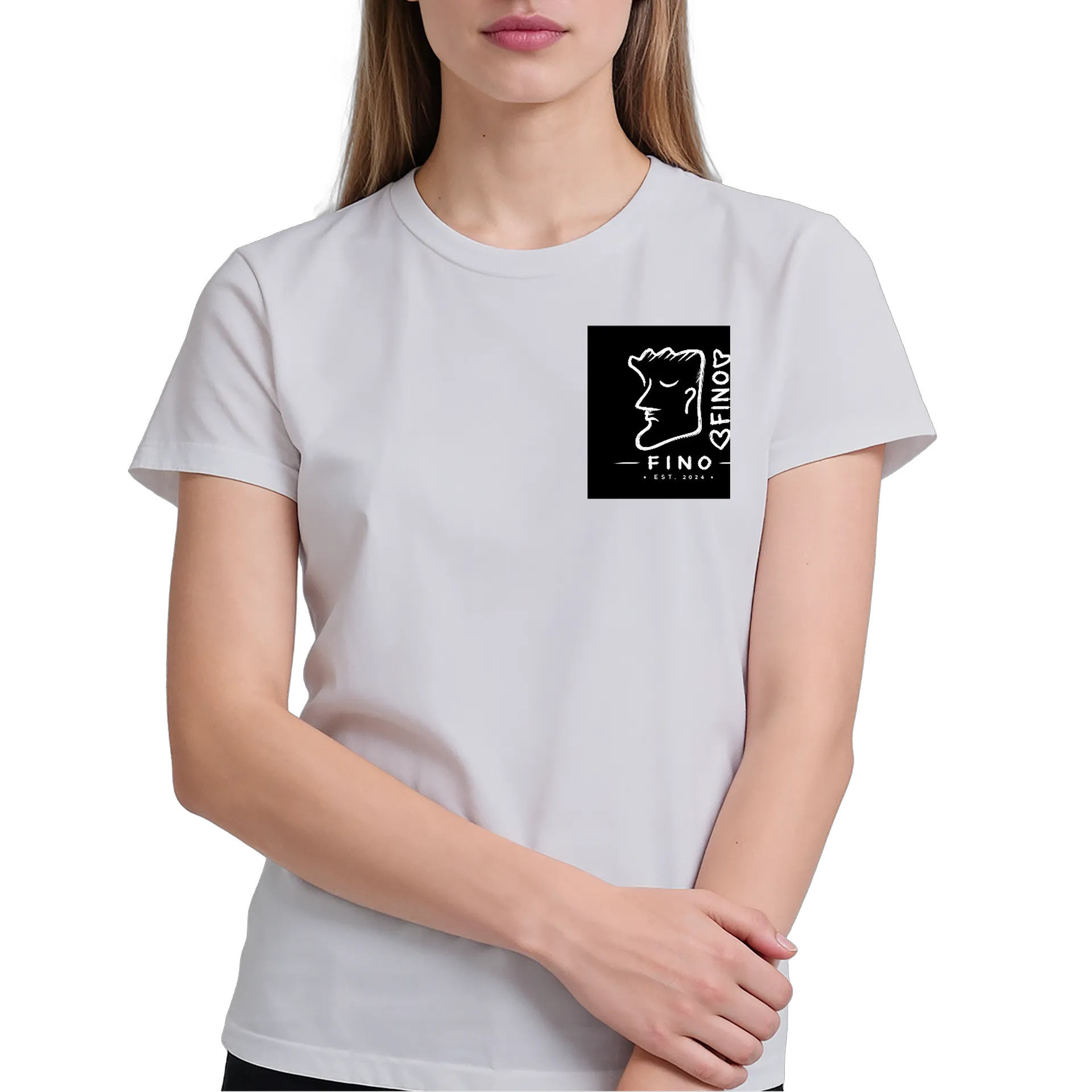 Camiseta fino Corpo Humano Preto 100% Algodão de DANFINO — imagem 3 de 6