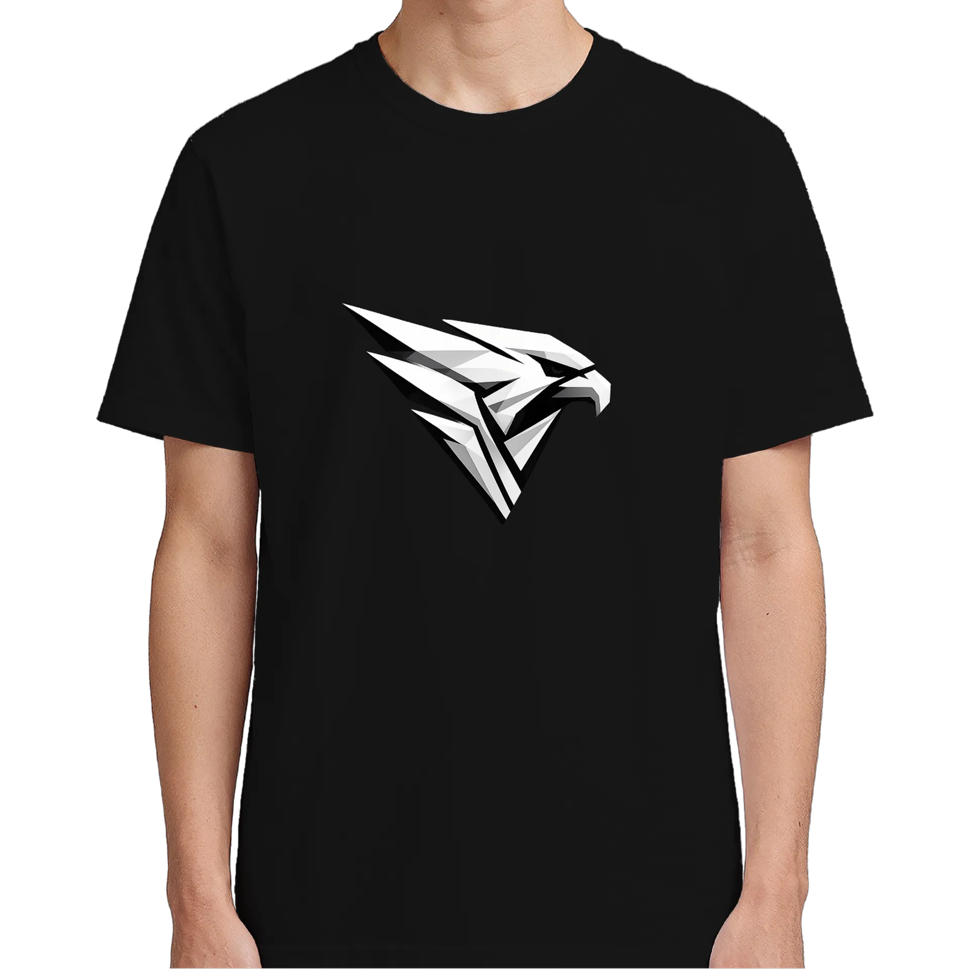 Camiseta Águia Estilizada 100% Algodão - Imagem 5