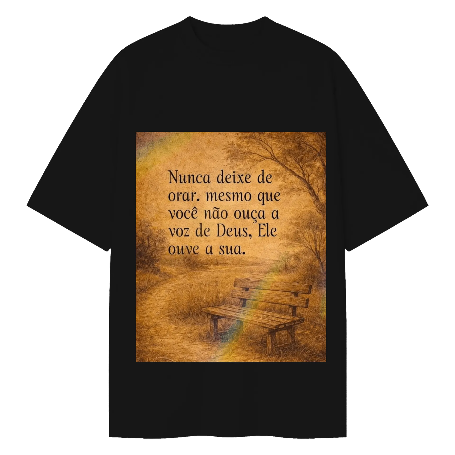 Camiseta Oversized de Canal Variedades  — imagem 1 de 6