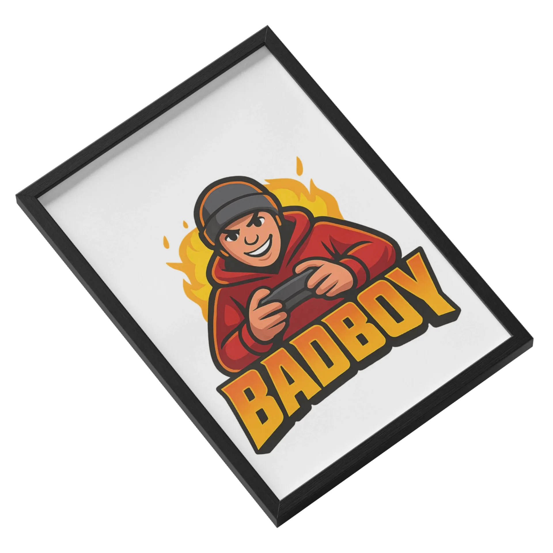 Quadro A3 personalizado de Bad Boy
