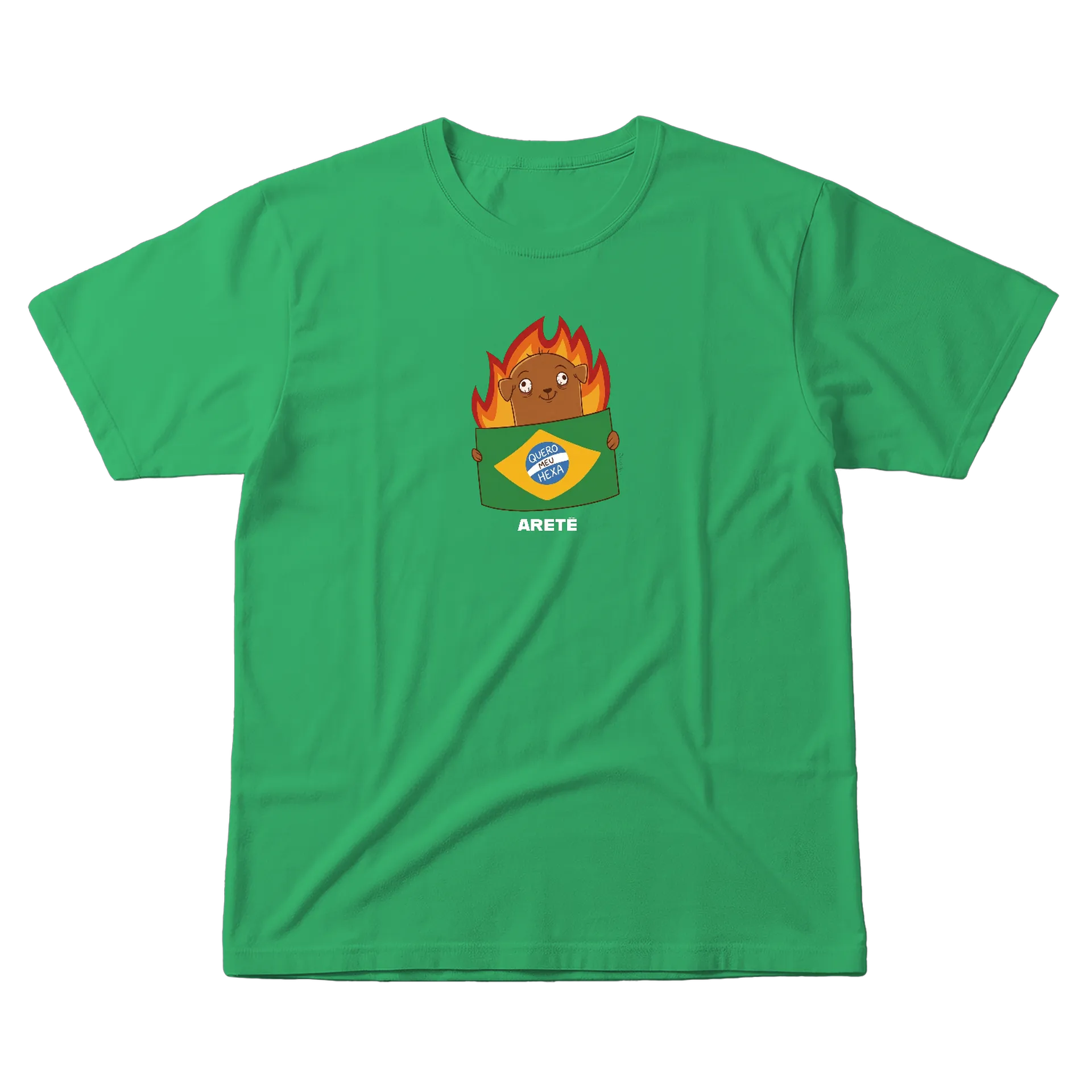 Camiseta Quero Meu Hexa  - Imagem 1