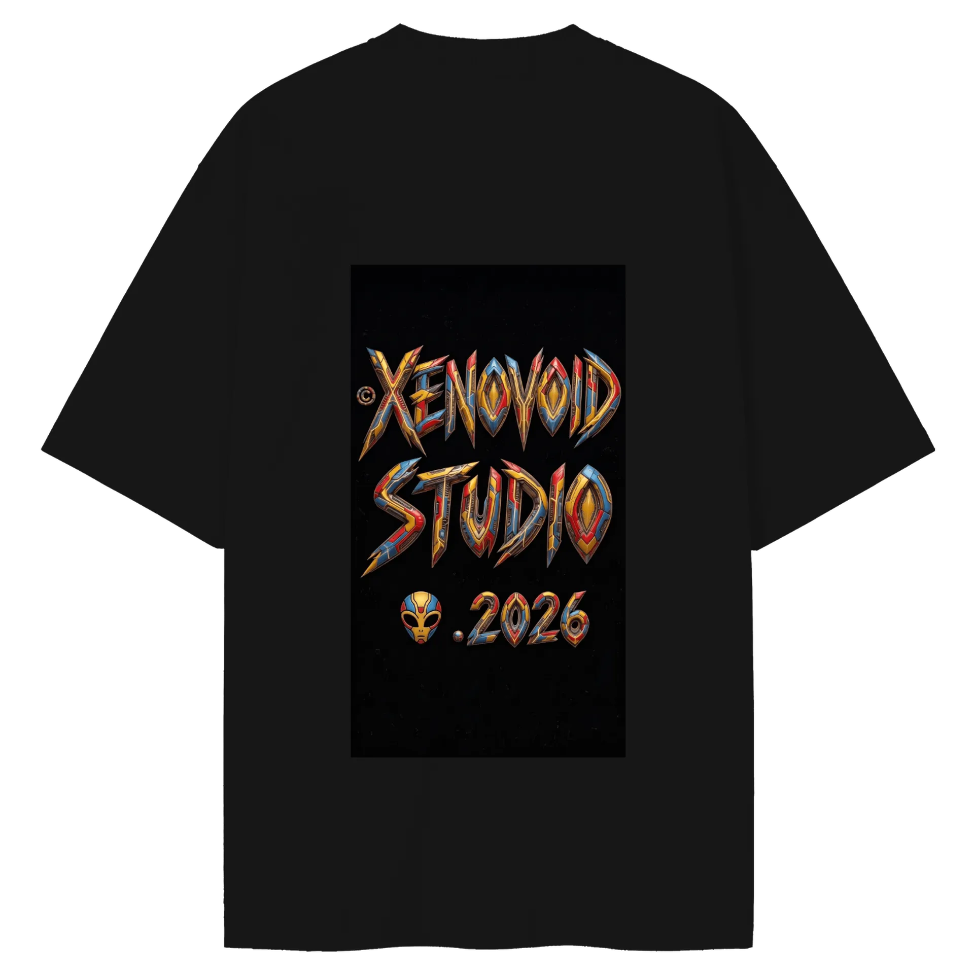 Camiseta Oversized - Vexira Prime by Xenovoid Studio 👽 - Imagem 2