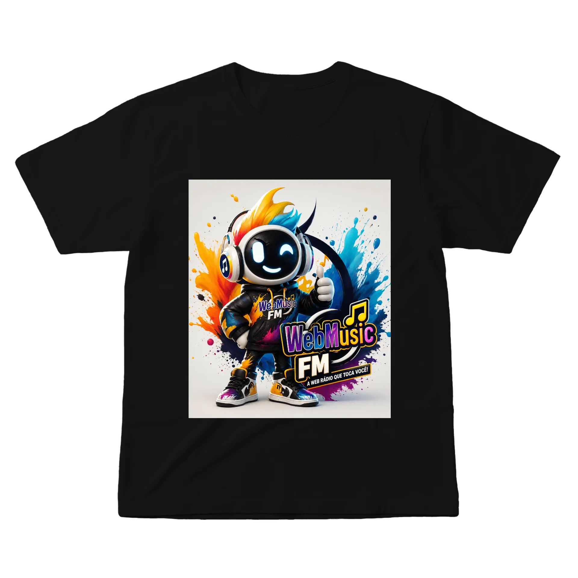 Camiseta personalizada Webmusic - Imagem 1