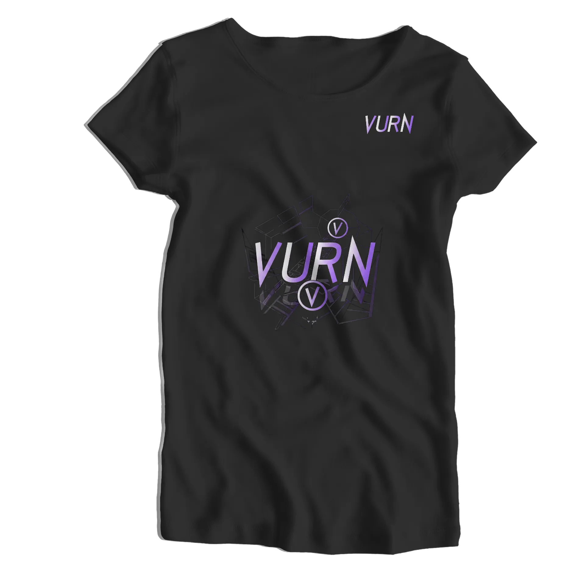 Camiseta Babylook Estampa VURN 100% Algodão de WillMerch
