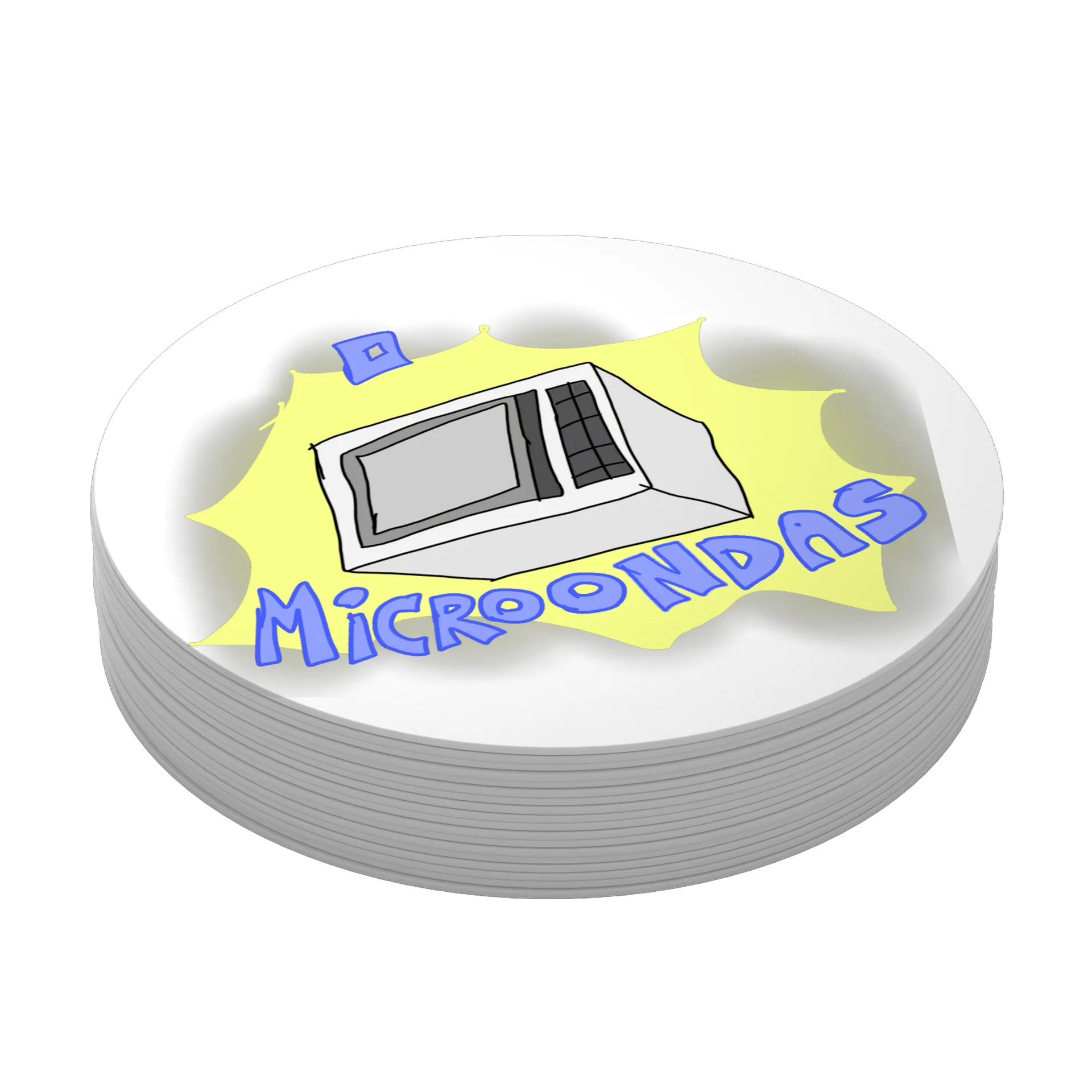 Porta Copo "O MICROONDAS: de Nicole Productions Store — imagem 3 de 3