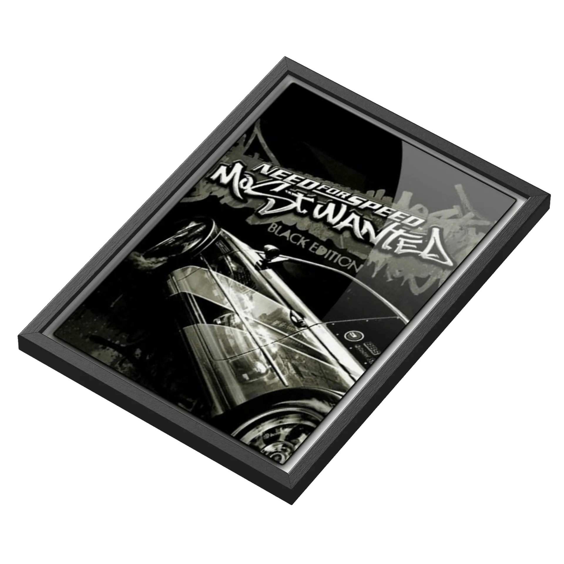 Quadro Need for Speed Most Wanted A3 MDF e Vidro - Imagem 3