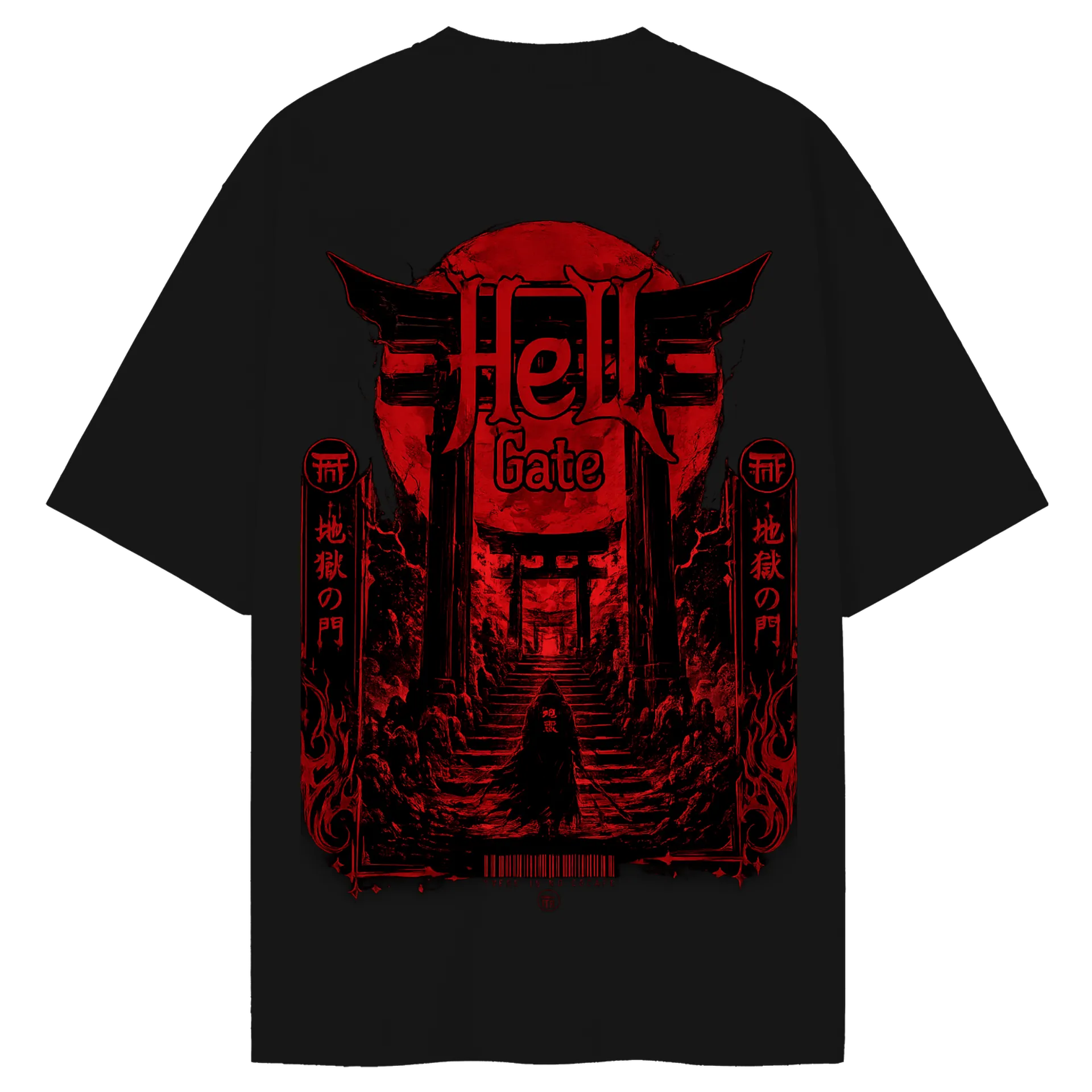 Camiseta Hell Gate 6x Oversized de vxstore