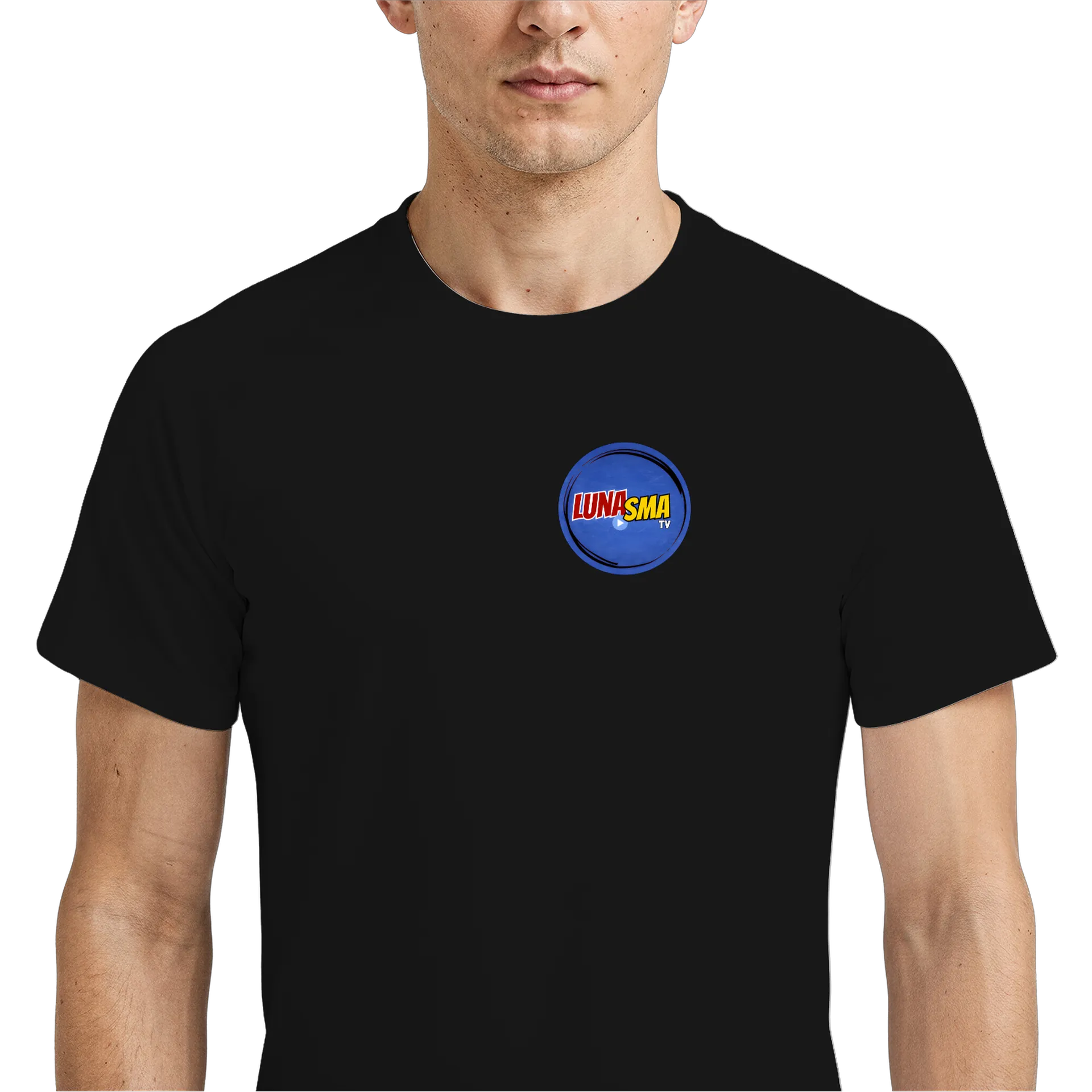 Camiseta Dry Fit Logo Lunasma TV Cinema Colorido Poliéster - Imagem 4