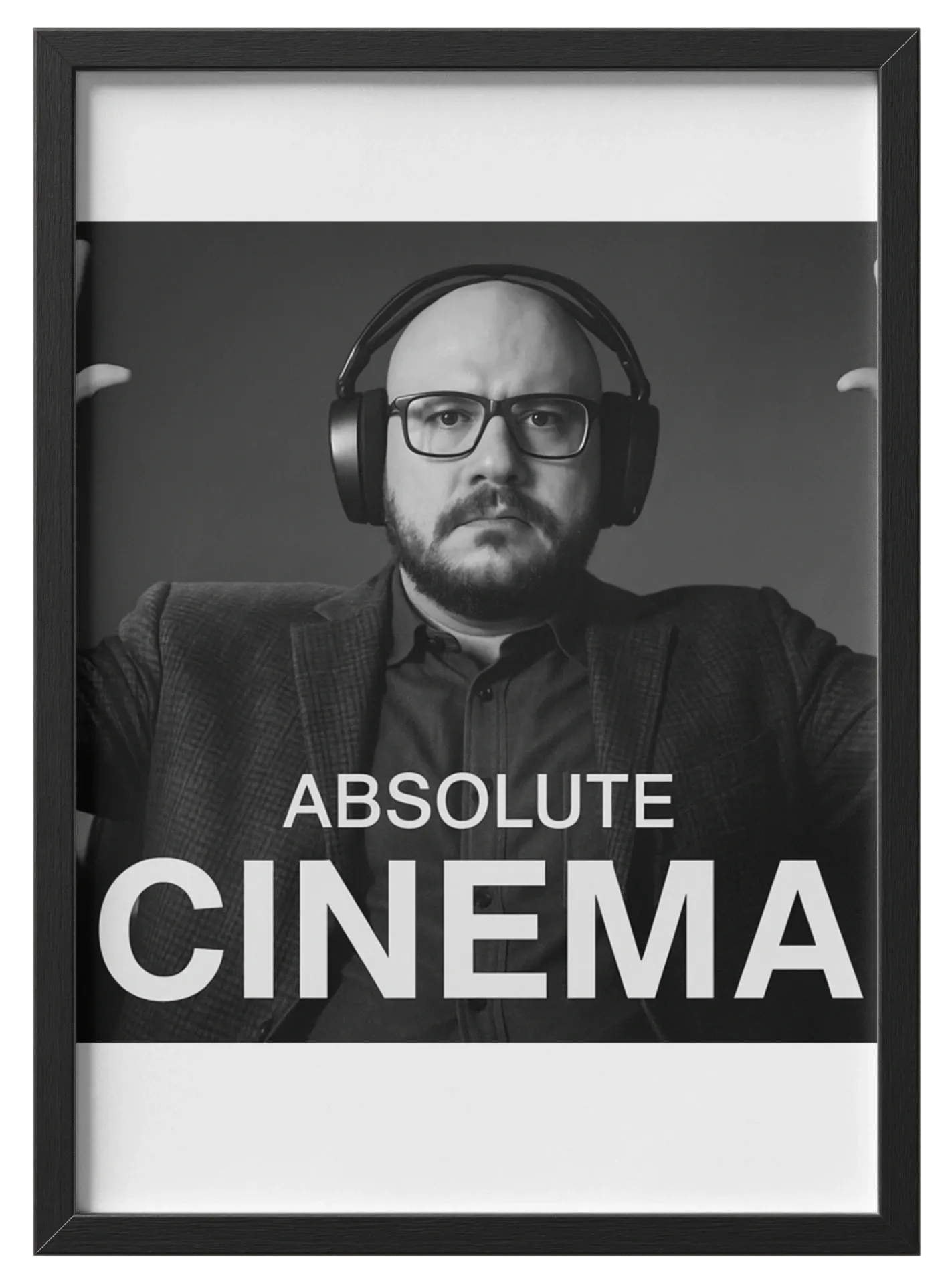 Quadro A3 personalizado Cinema de Racnela