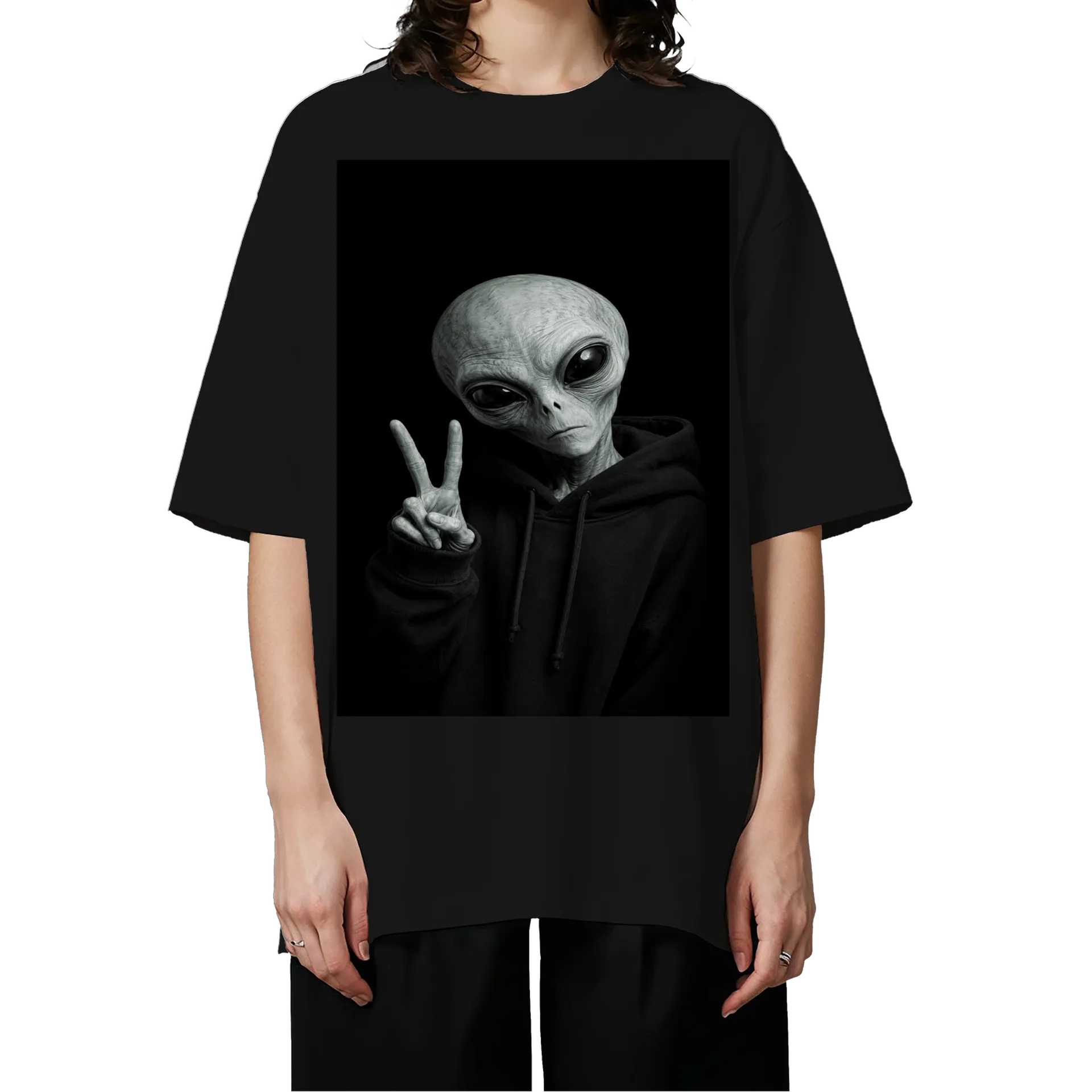 Camiseta Oversized de Kreyòl Style — imagem 3 de 6