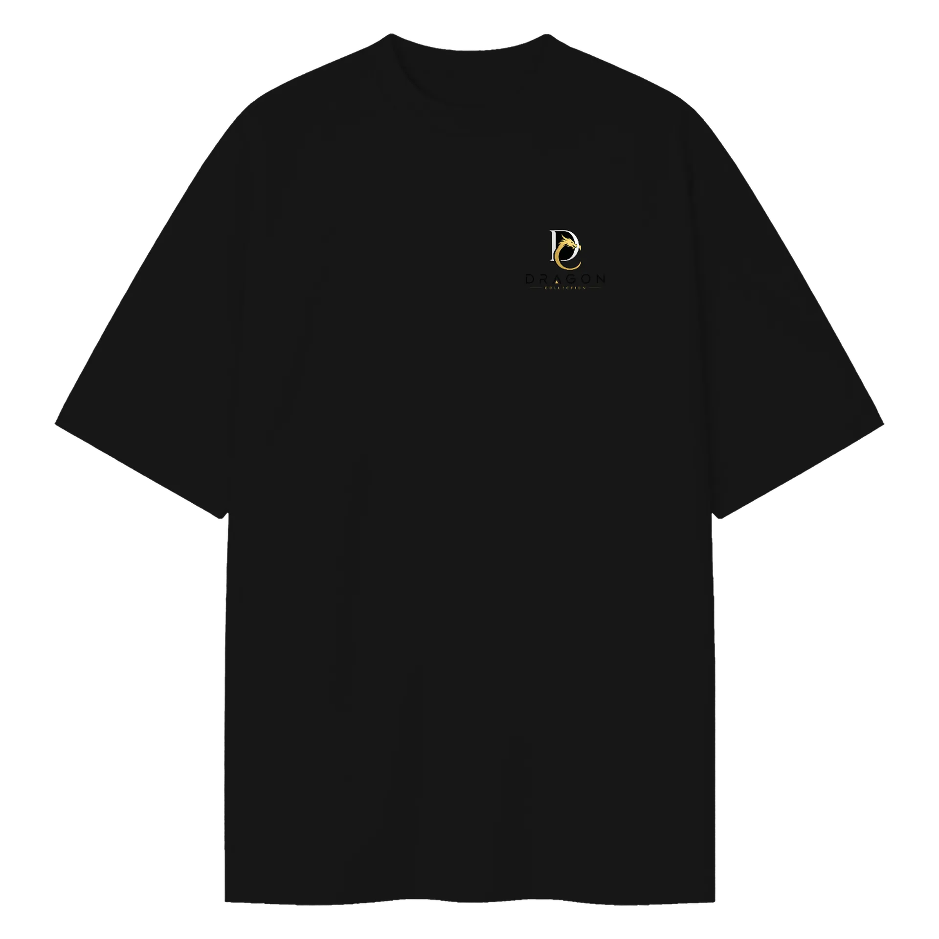 Camiseta Oversized Dragão Estilizado 100% Algodão de Alex