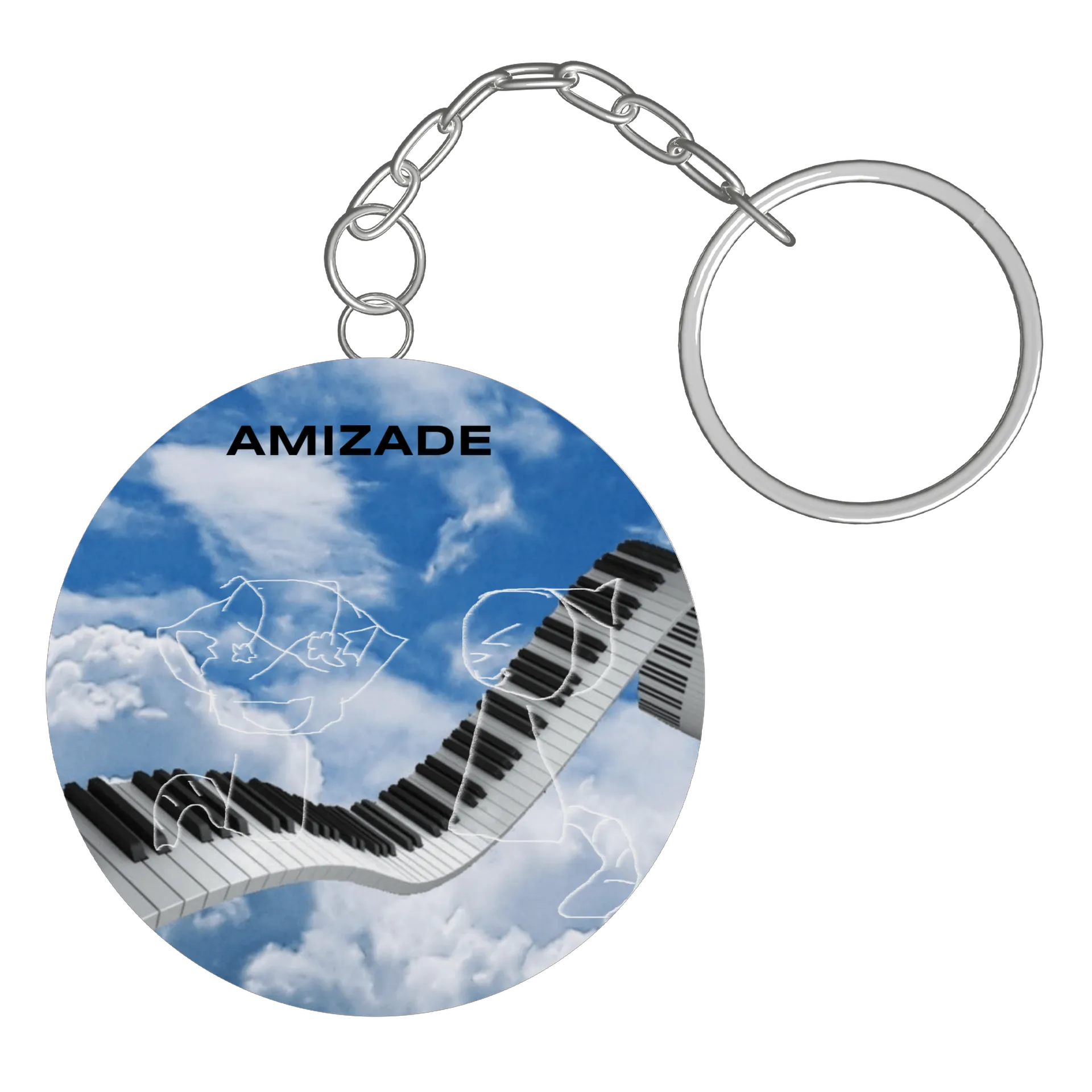 Chaveiro - amizade - Imagem 3