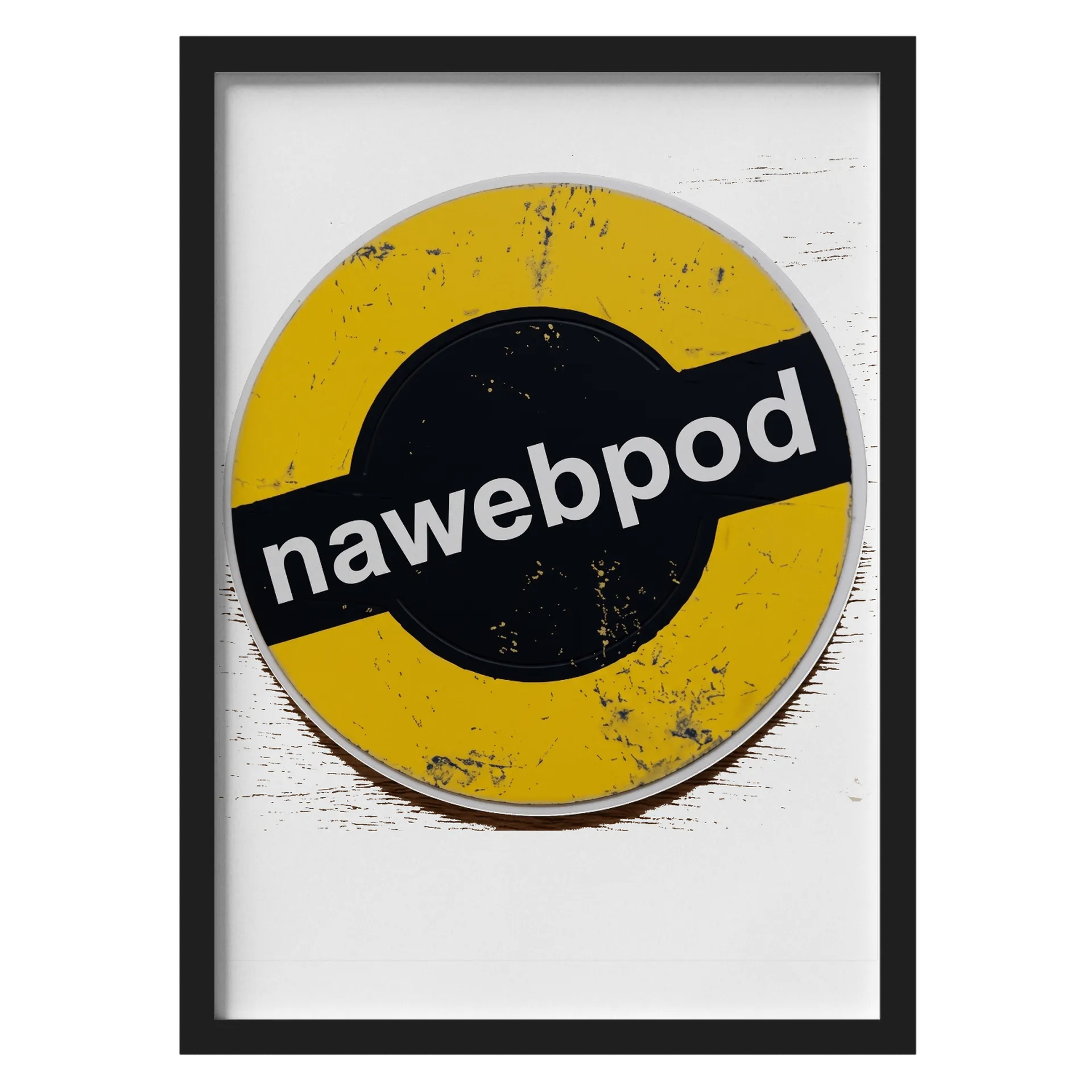 Quadro A3 personalizado Com Vidro de NAWEBPOD — imagem 1 de 3