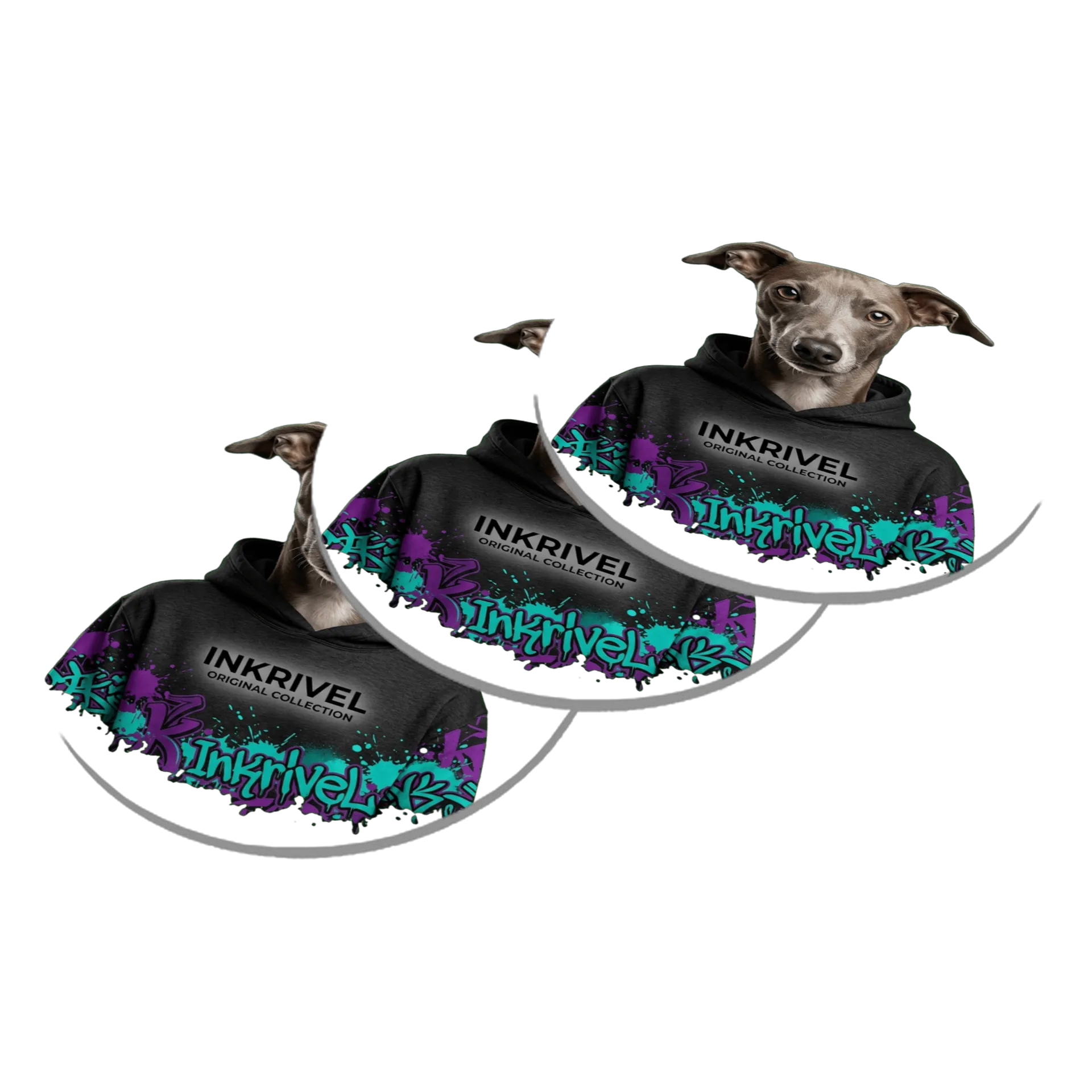 orta-Copos Galgo Streetwear Inkrivel - Imagem 3