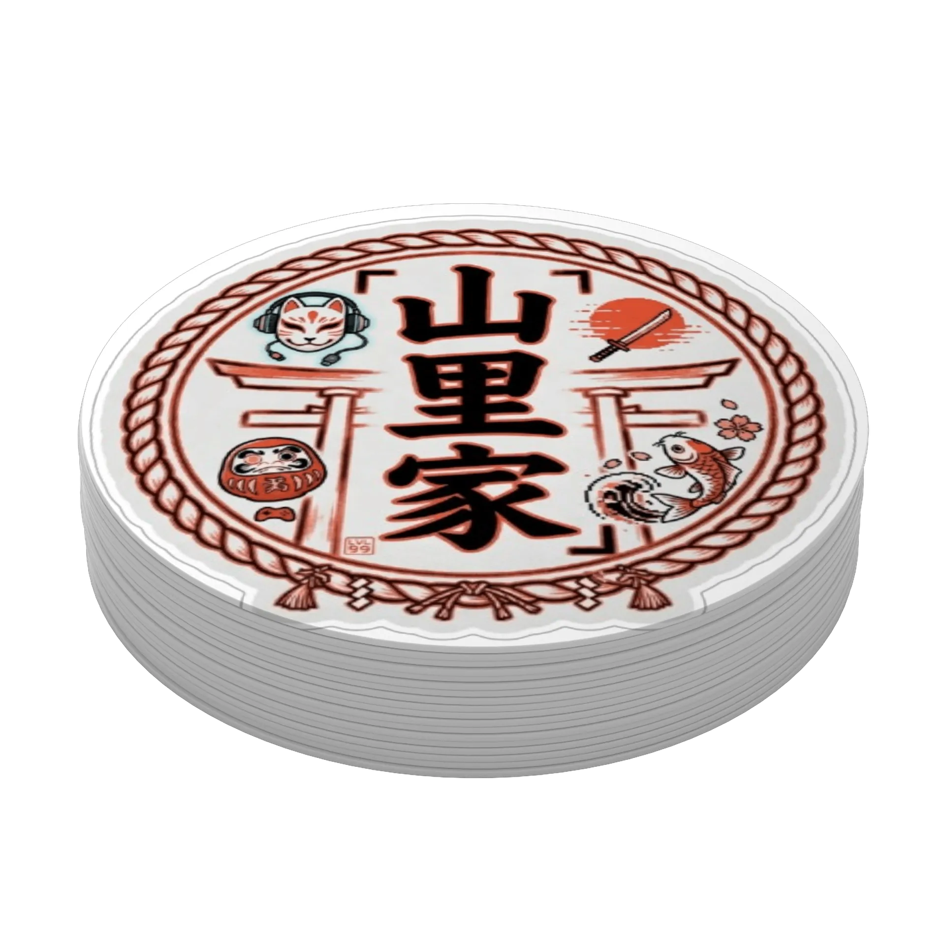 Porta-copos 山里家 - Imagem 4