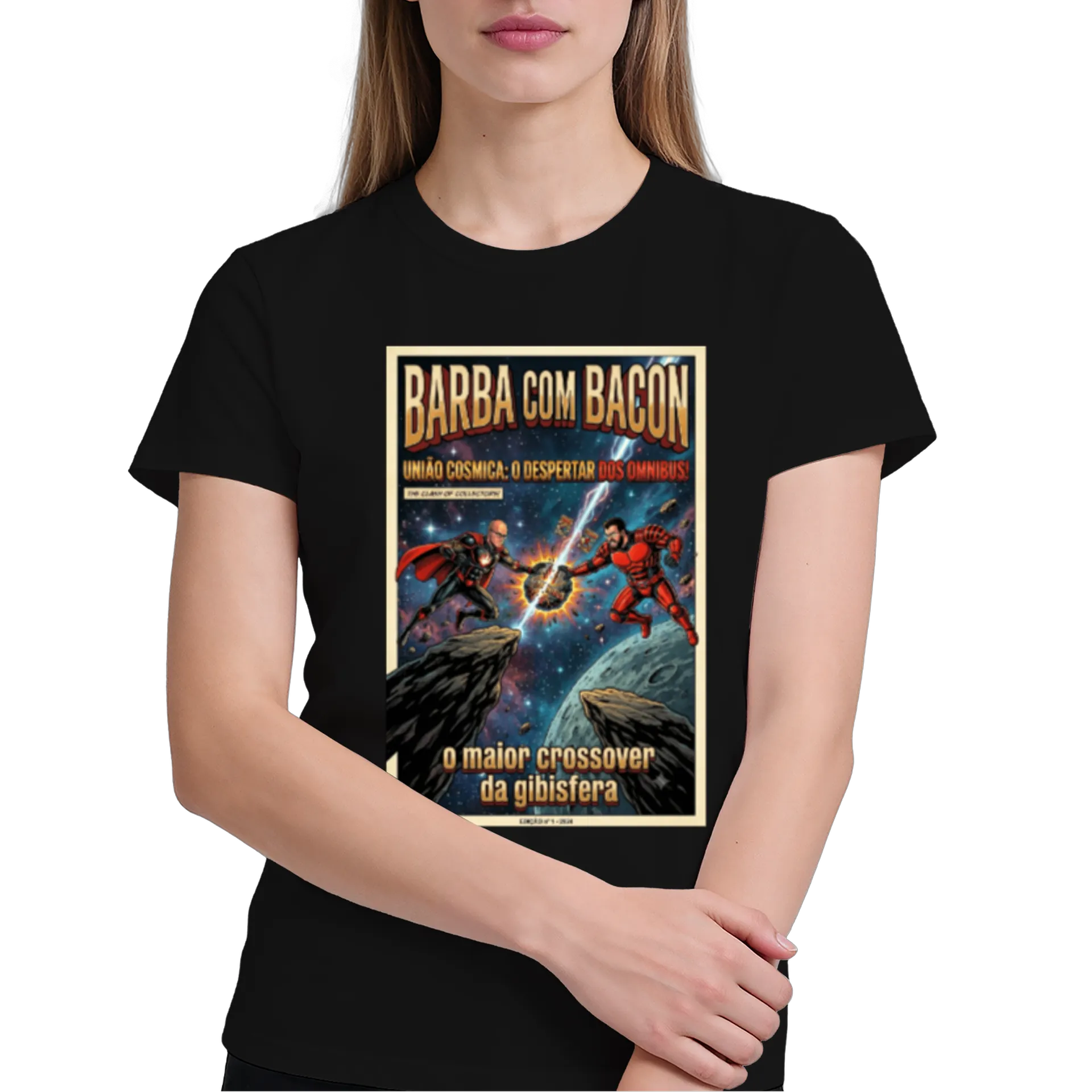 Camiseta Barba com bacon de barbadeodin — imagem 3 de 6